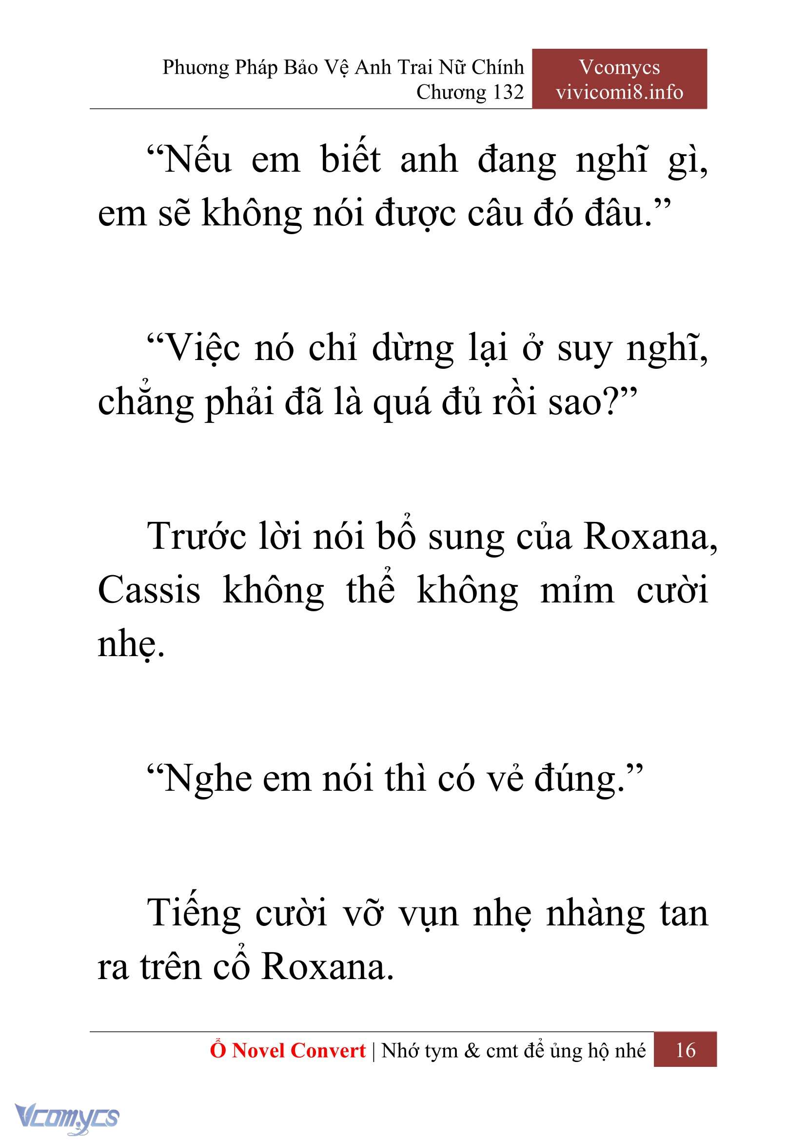 [Novel] Phương Pháp Bảo Vệ Anh Trai Nữ Chính Chap 132 - Trang 2
