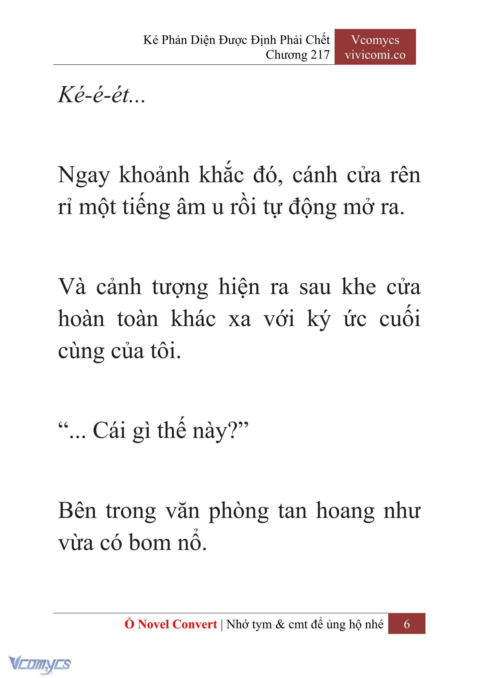 [Novel] Kẻ Phản Diện Được Định Phải Chết Chap 217 - Trang 2