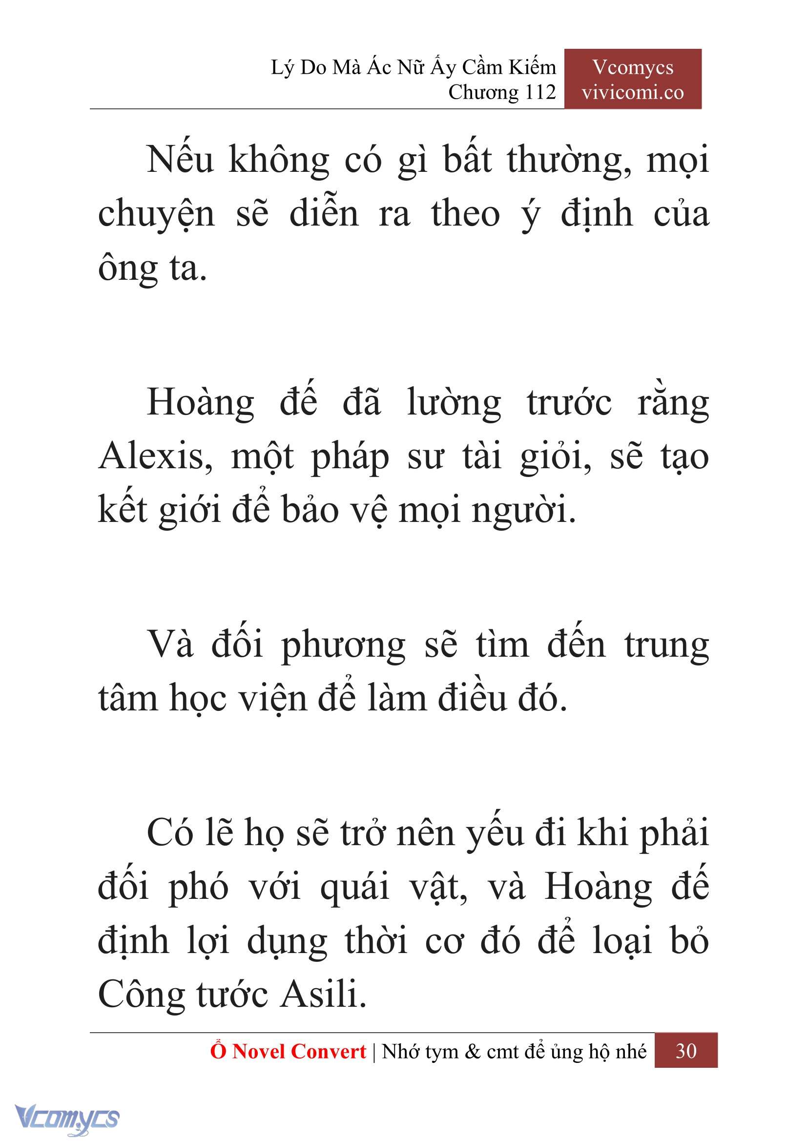 [Novel] Lý Do Mà Ác Nữ Ấy Cầm Kiếm Chap 112 - Trang 2