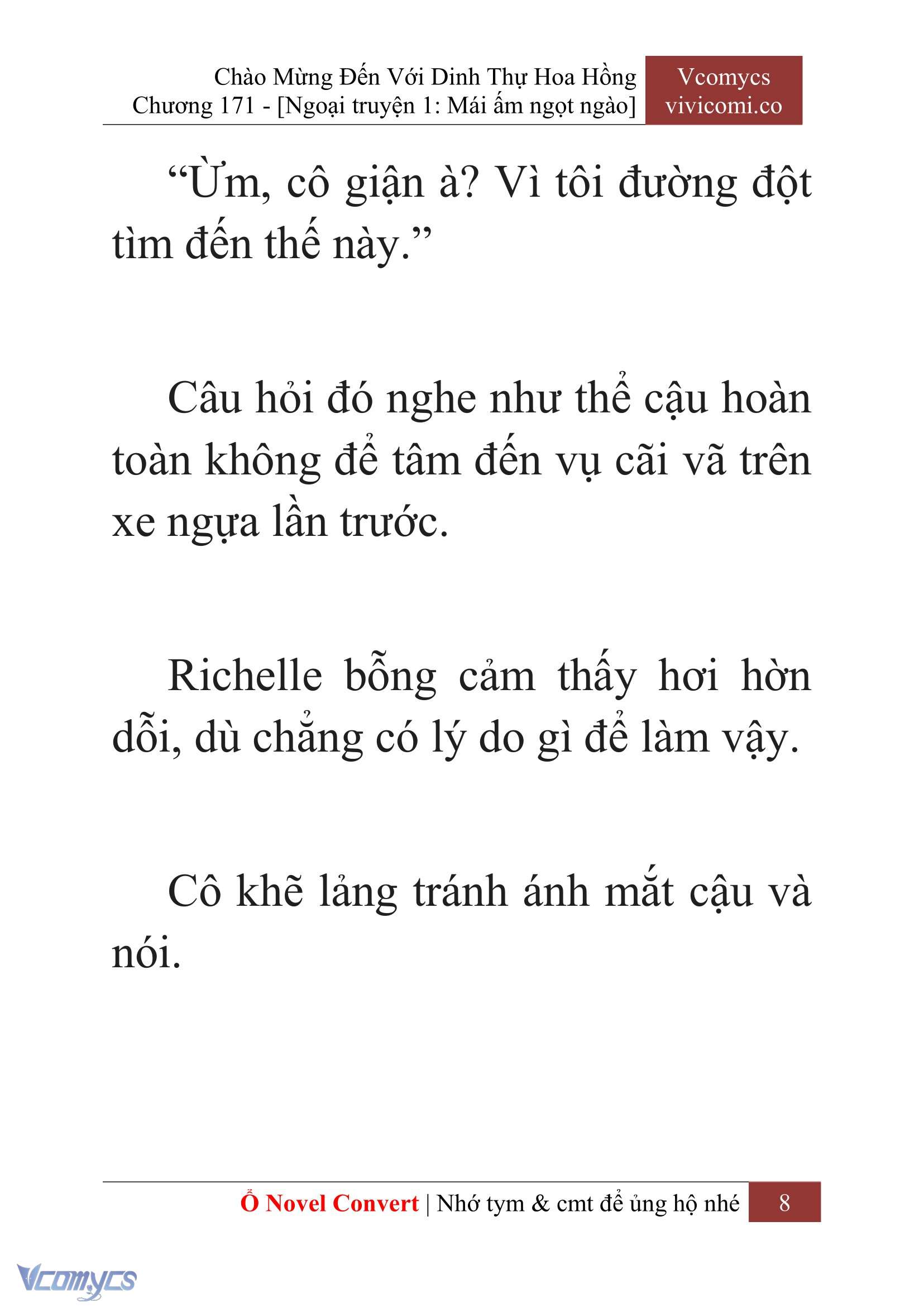 [Novel] Chào Mừng Đến Với Dinh Thự Hoa Hồng Chap 171 - Trang 2