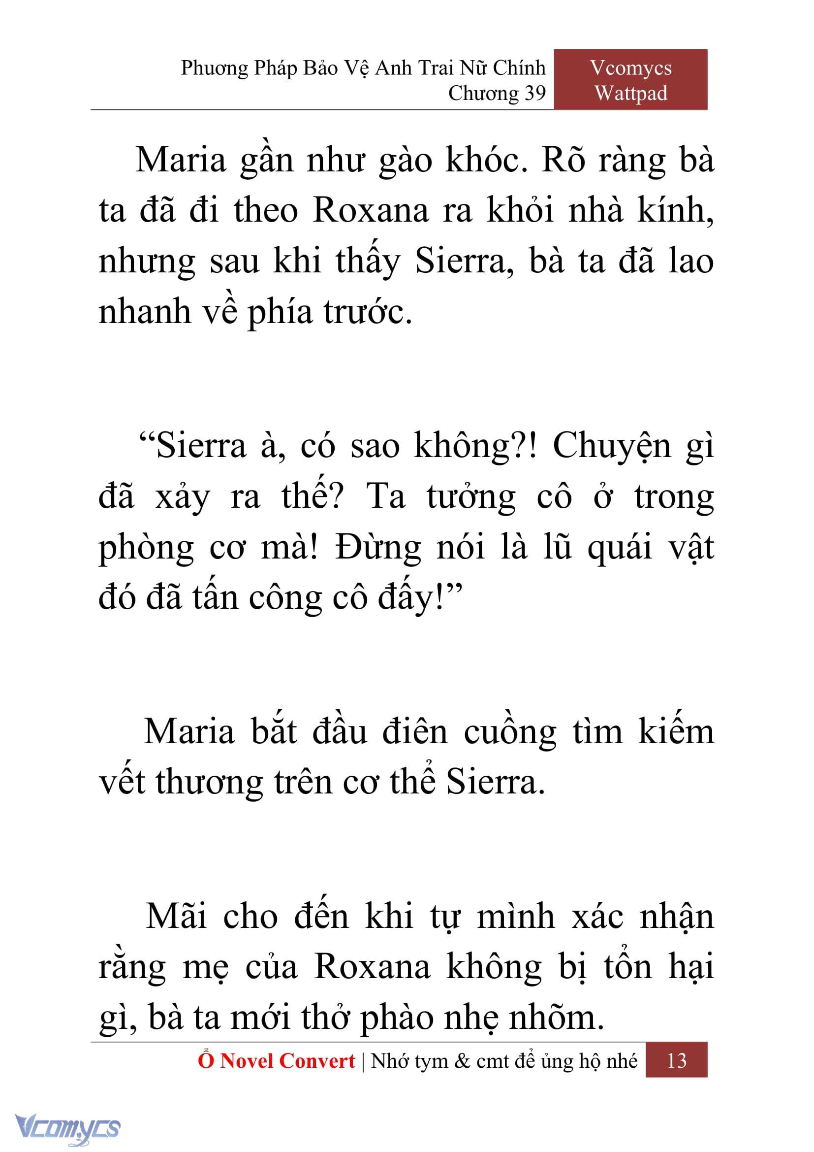 [Novel] Phương Pháp Bảo Vệ Anh Trai Nữ Chính Chap 39 - Trang 2