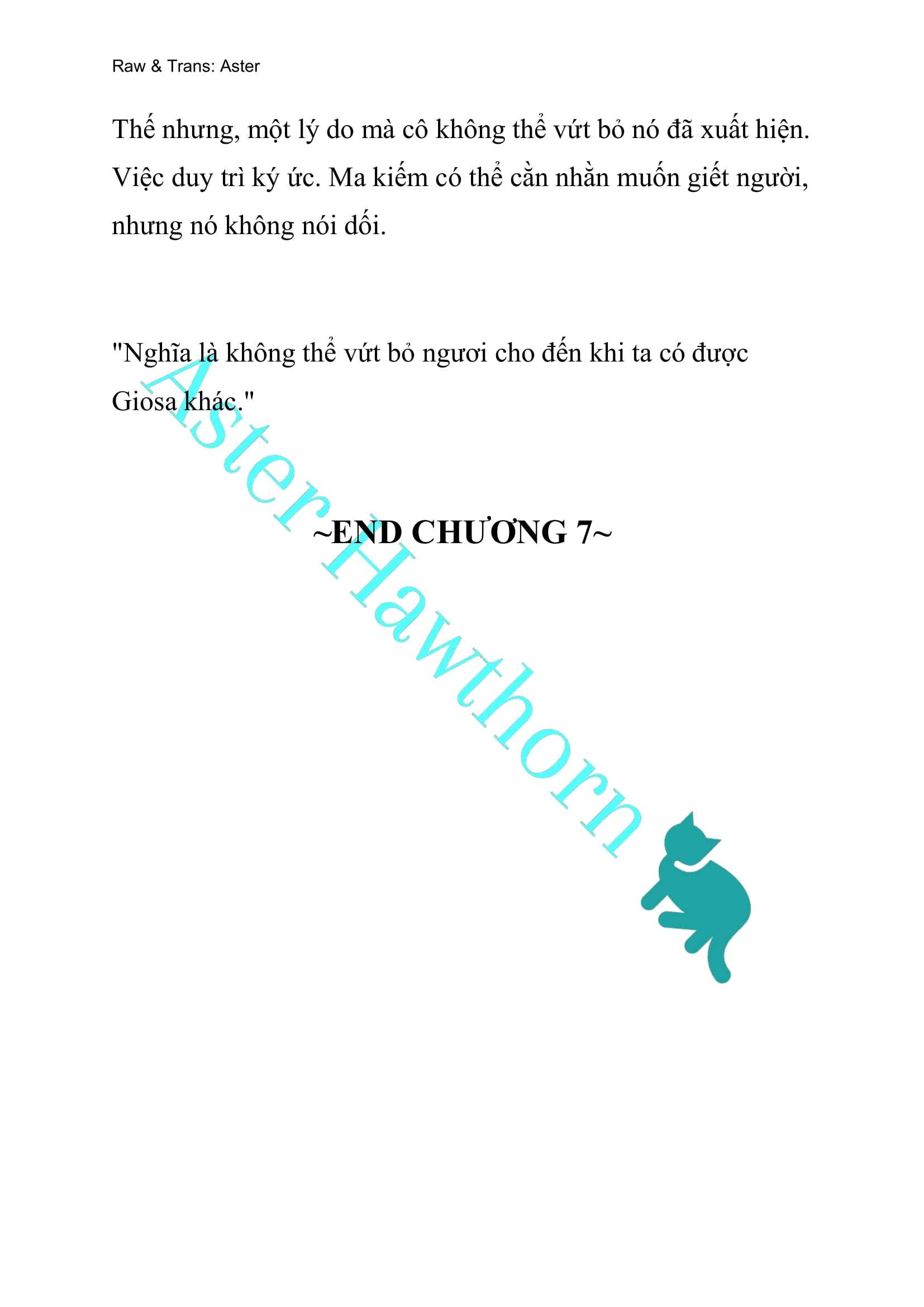 [NOVEL] Đóa Hoa Cầm Kiếm Chap 7 - Trang 2