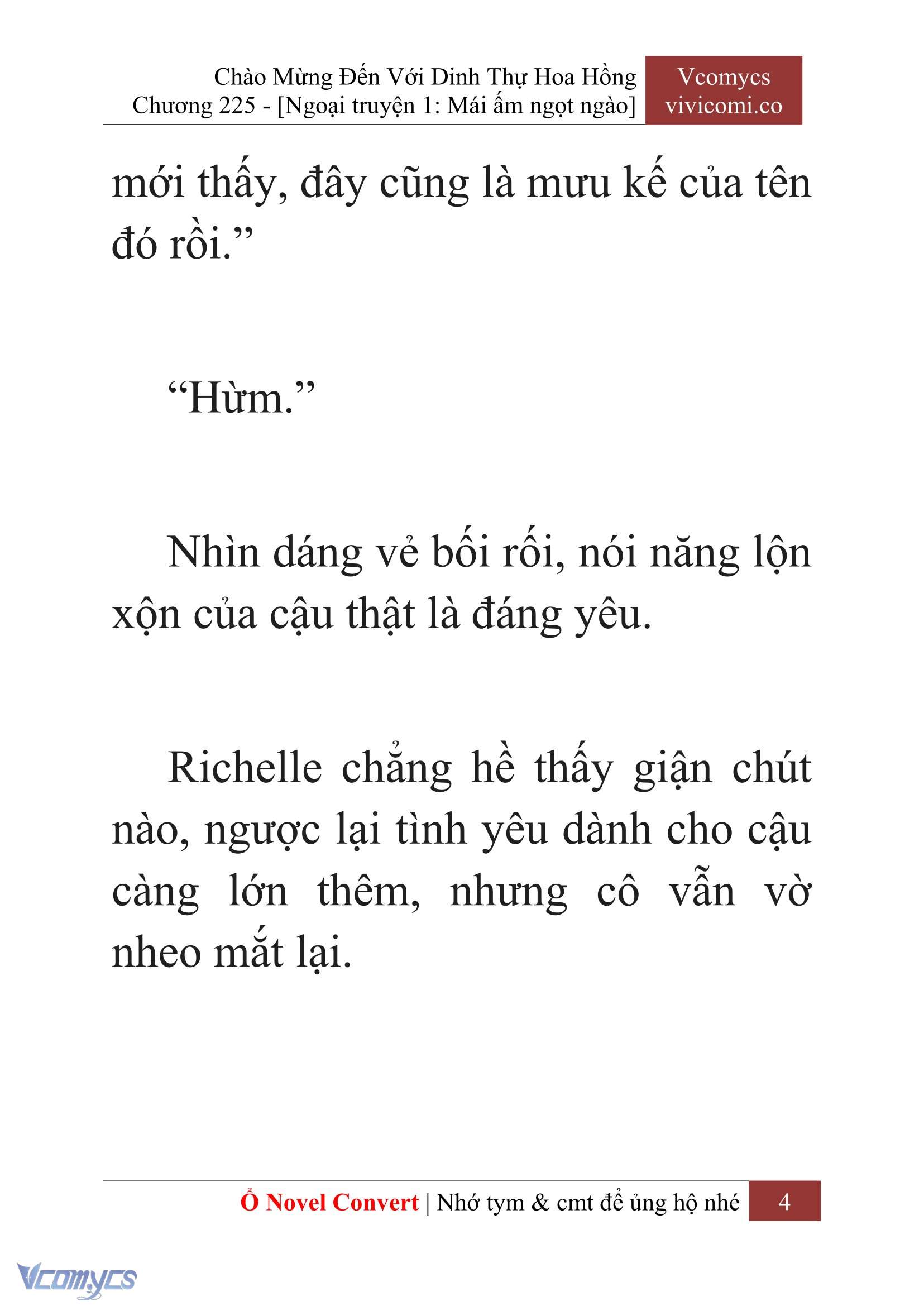 [Novel] Chào Mừng Đến Với Dinh Thự Hoa Hồng Chap 225 - Trang 2