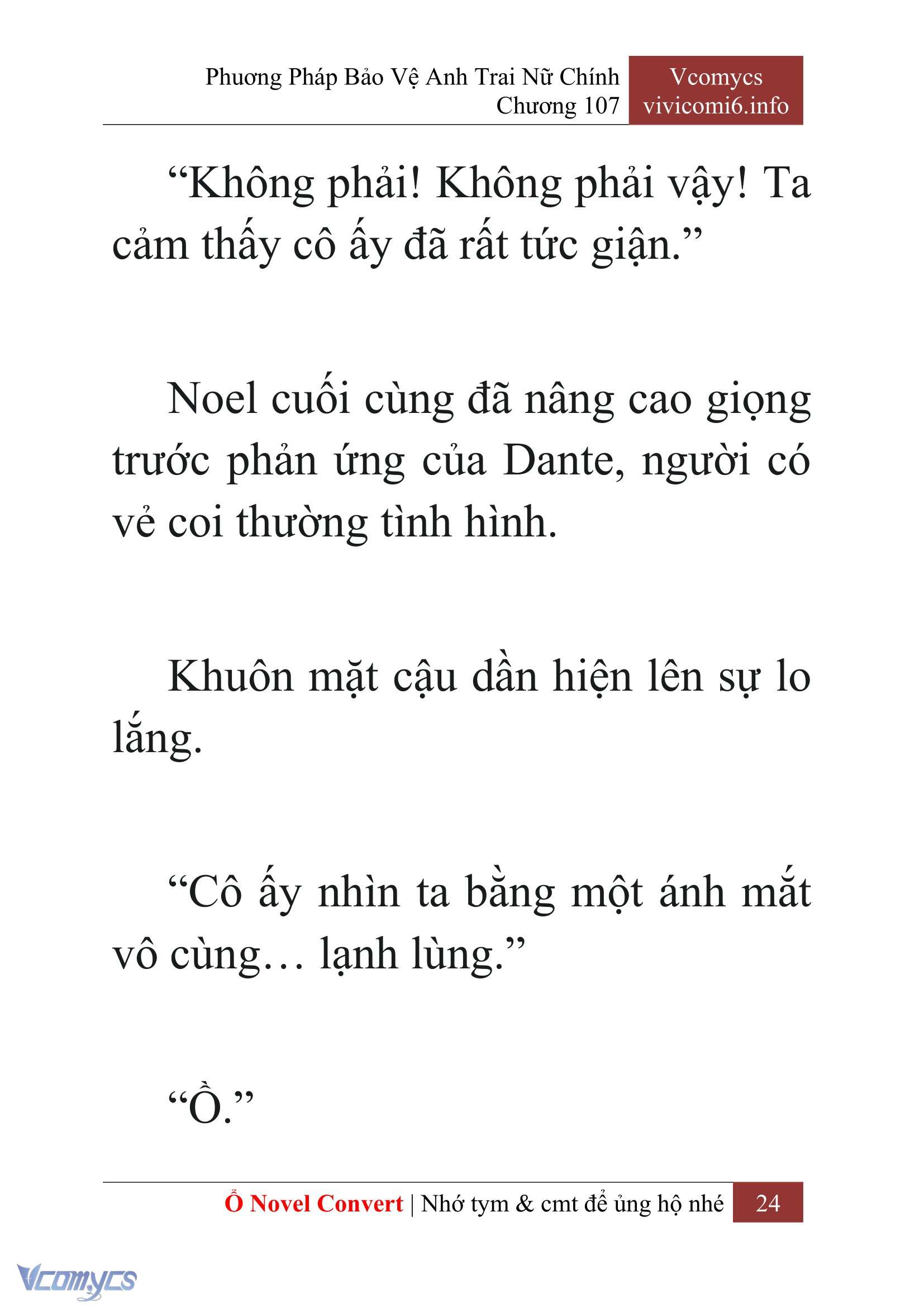[Novel] Phương Pháp Bảo Vệ Anh Trai Nữ Chính Chap 107 - Trang 2