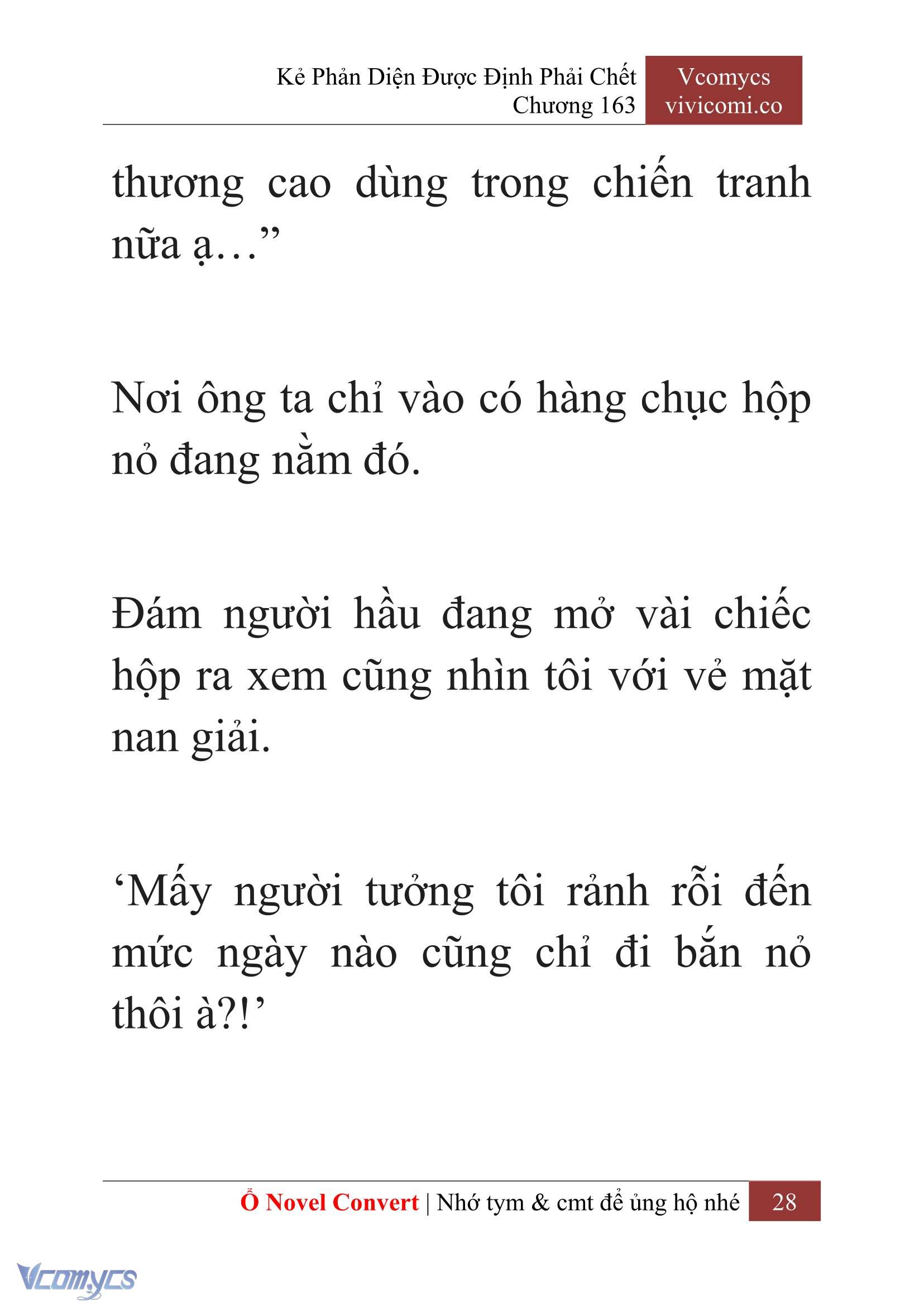 [Novel] Kẻ Phản Diện Được Định Phải Chết Chap 163 - Trang 2