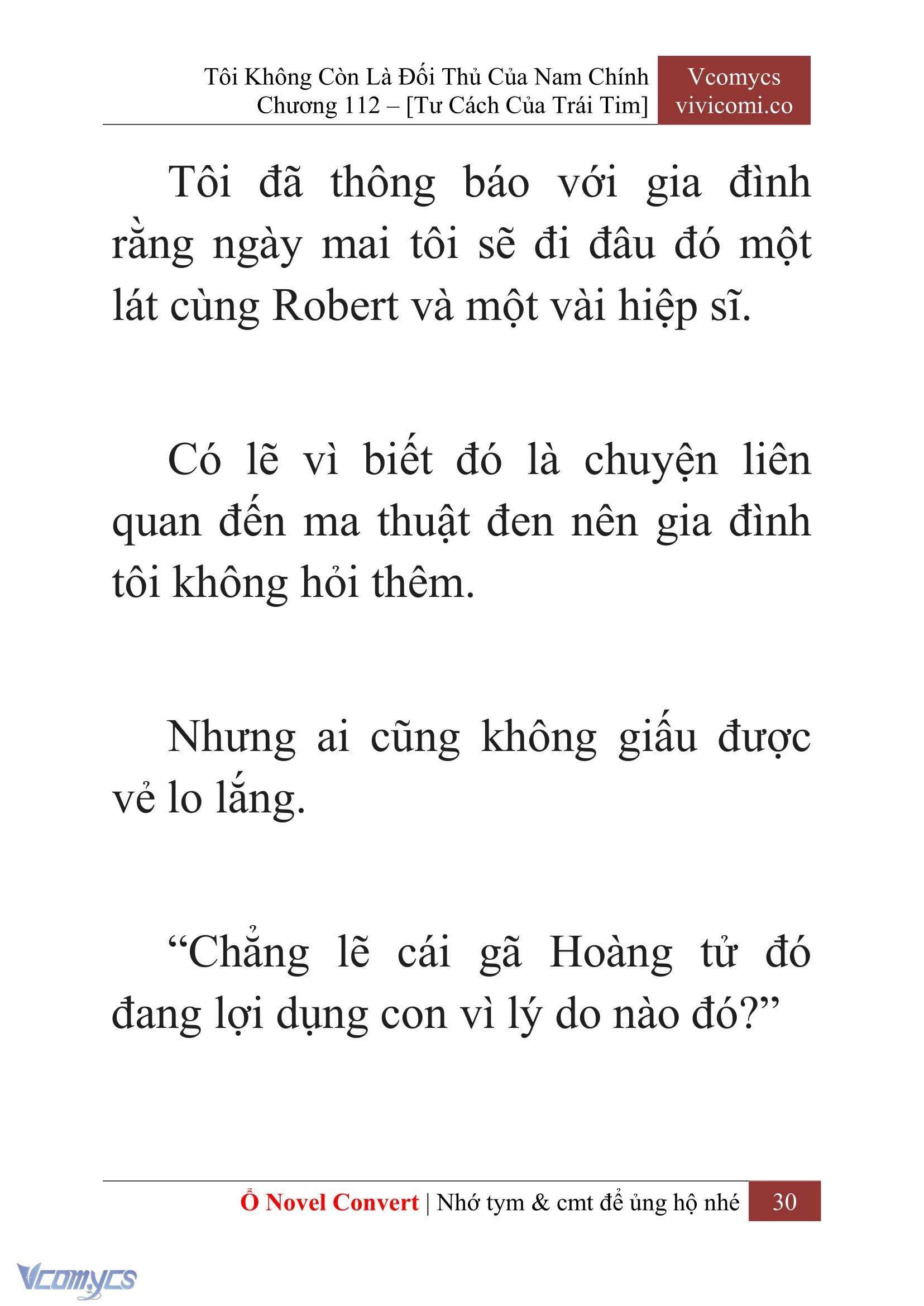 [Novel] Tôi Không Còn Là Đối Thủ Của Nam Chính Chap 112 - Trang 2