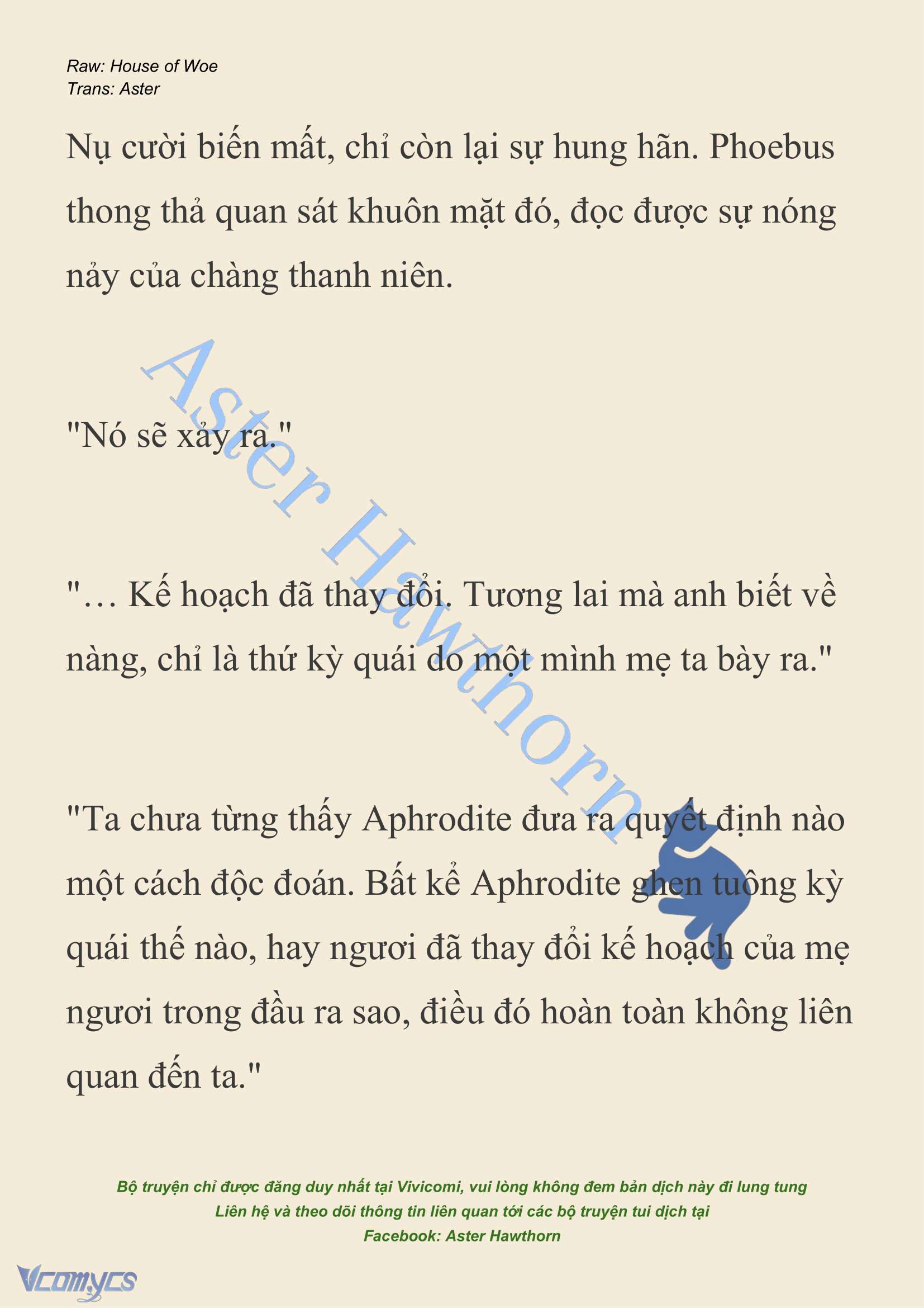 [NOVEL] Dành Cho Các Nữ Thần: Dành cho Psyche Chap 14 - Trang 2