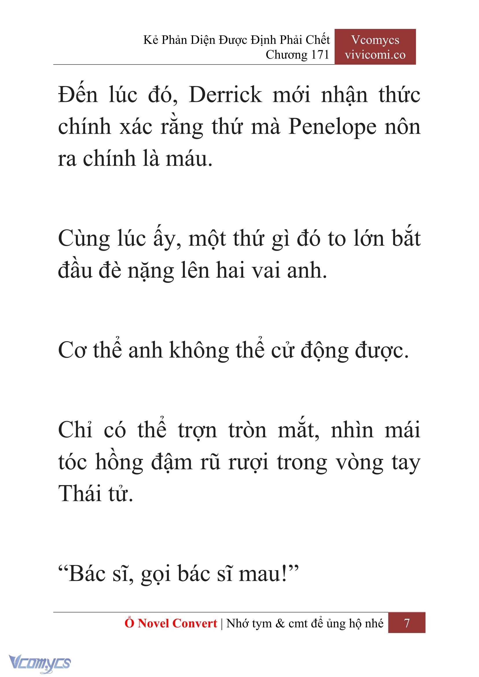 [Novel] Kẻ Phản Diện Được Định Phải Chết Chap 171 - Trang 2