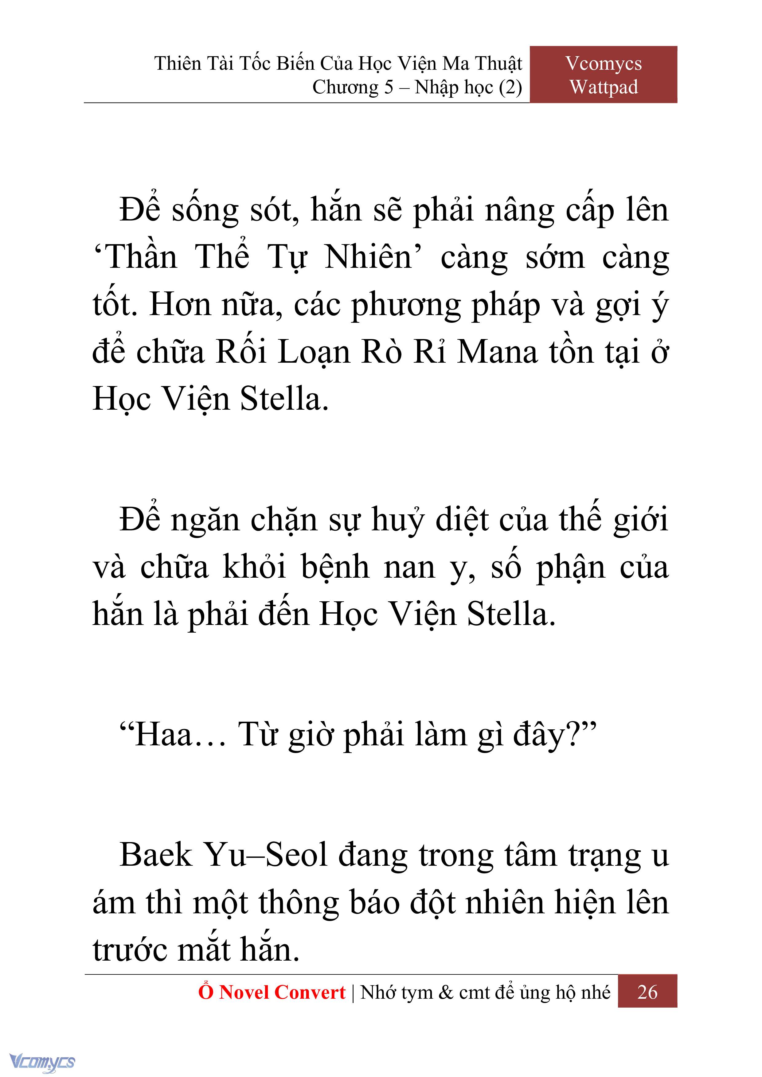 [Novel] Thiên Tài Tốc Biến Của Học Viện Ma Thuật Chap 5 - Trang 2