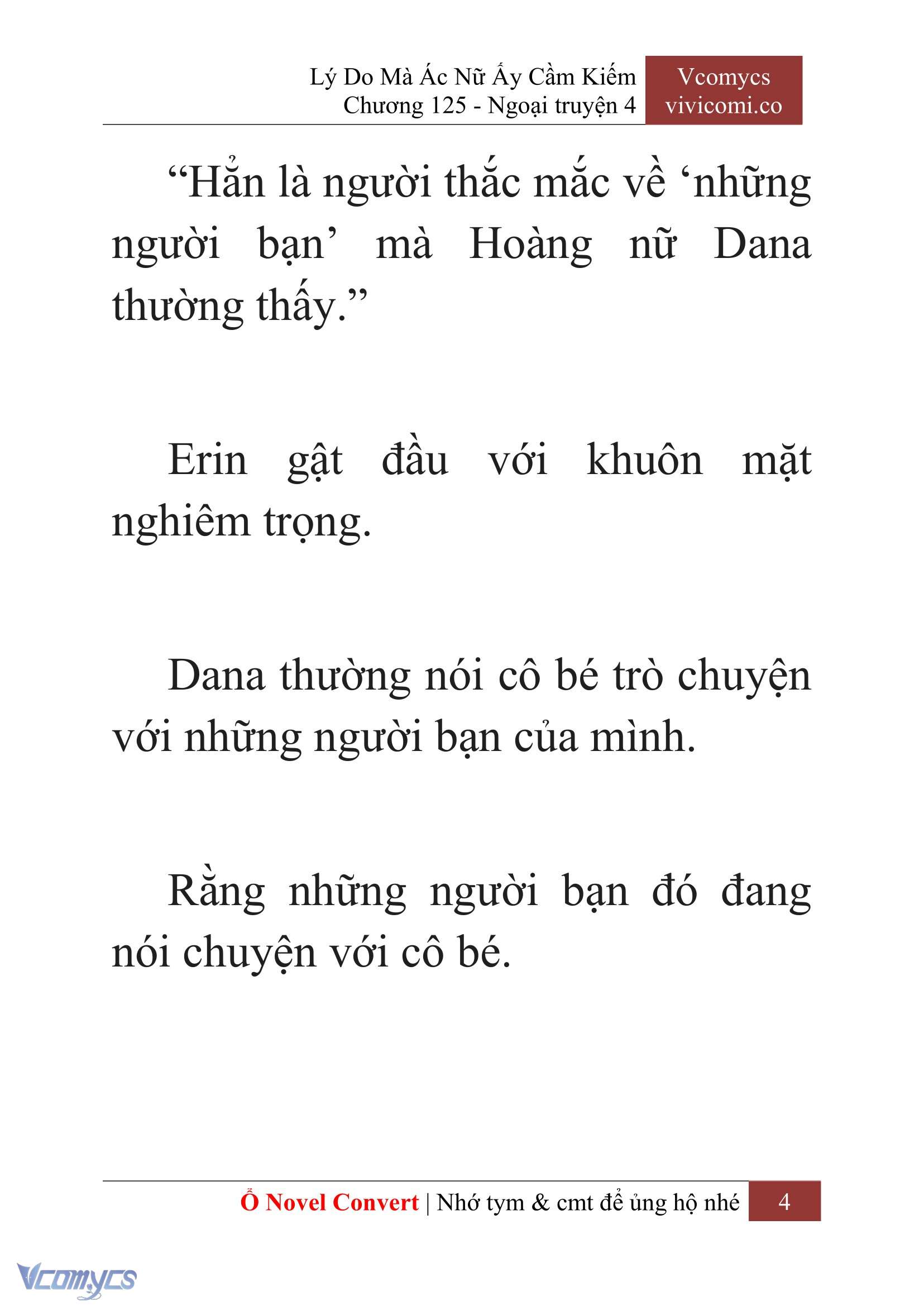 [Novel] Lý Do Mà Ác Nữ Ấy Cầm Kiếm Chap 125 - Trang 2