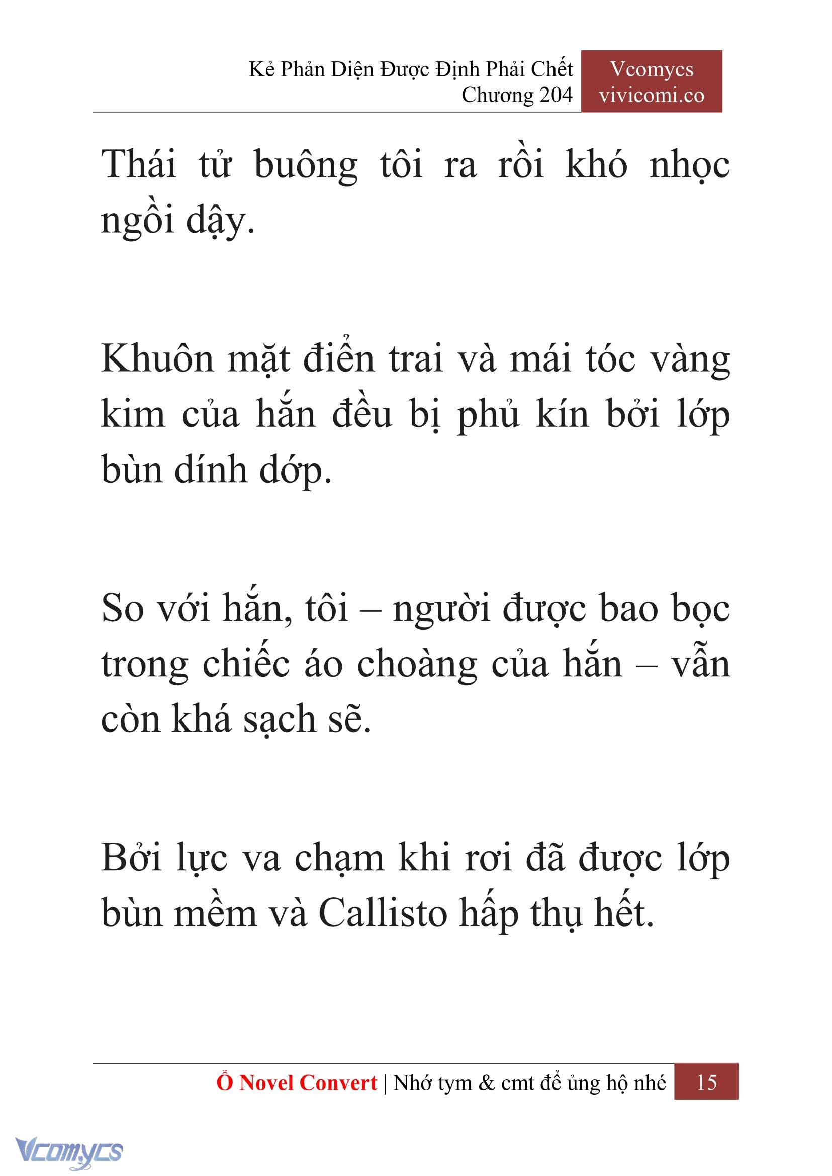 [Novel] Kẻ Phản Diện Được Định Phải Chết Chap 204 - Next Chap 205
