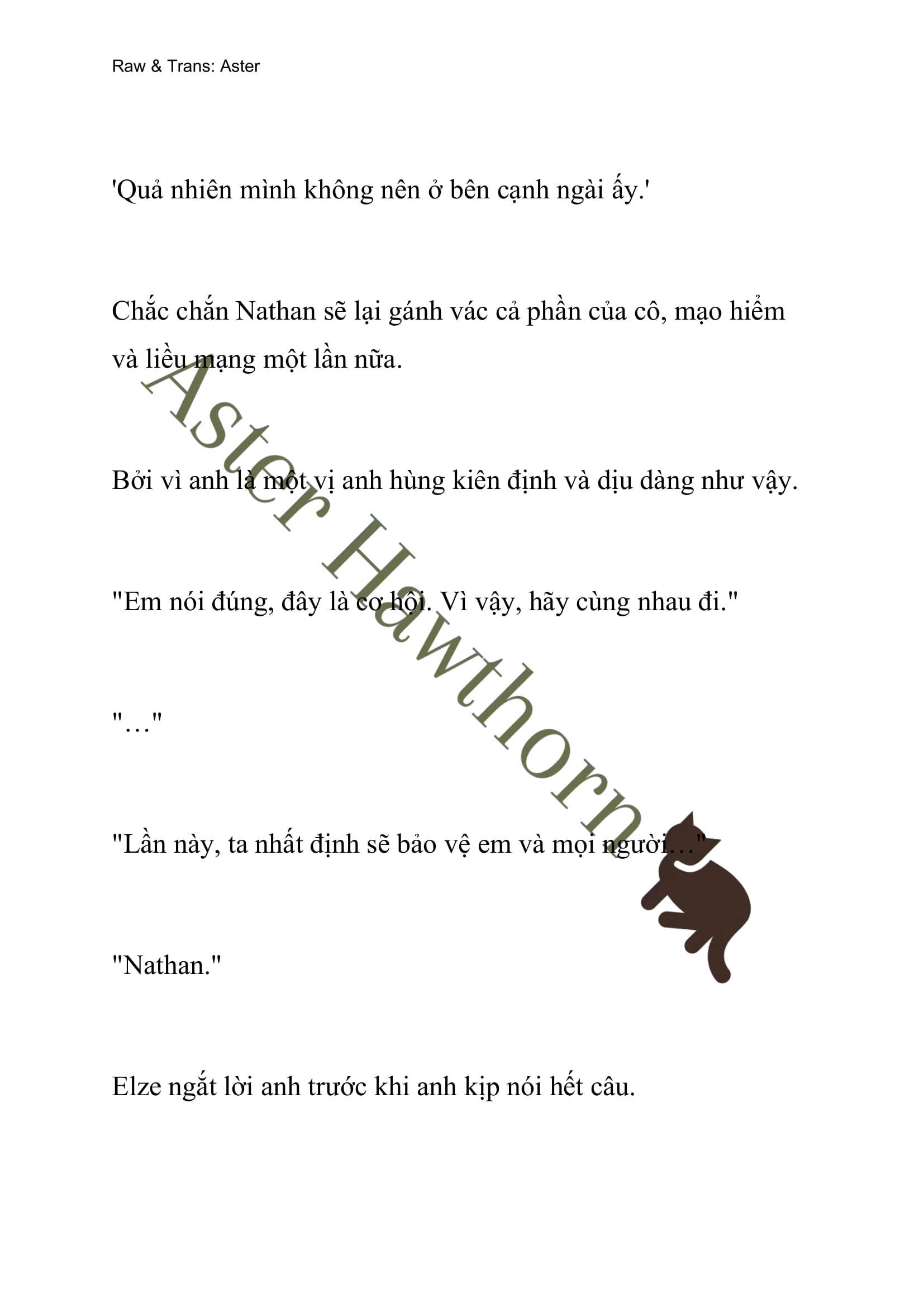 [NOVEL] Anh Hùng Khao Khát Sự Sa Ngã Của Thánh Nữ Chap 4 - Trang 2