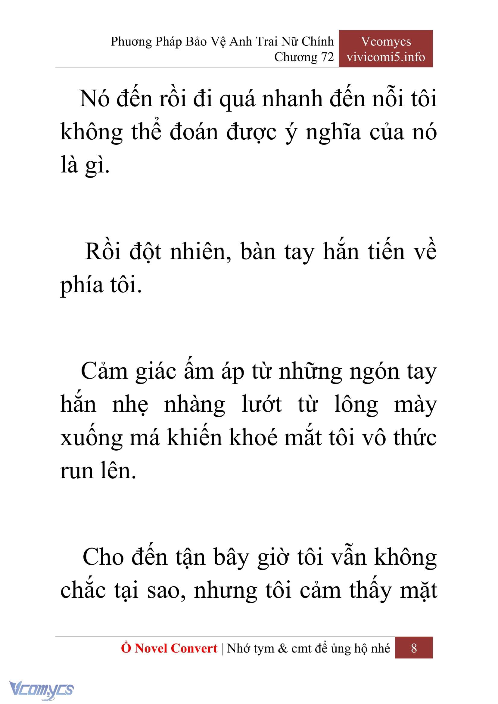 [Novel] Phương Pháp Bảo Vệ Anh Trai Nữ Chính Chap 72 - Trang 2