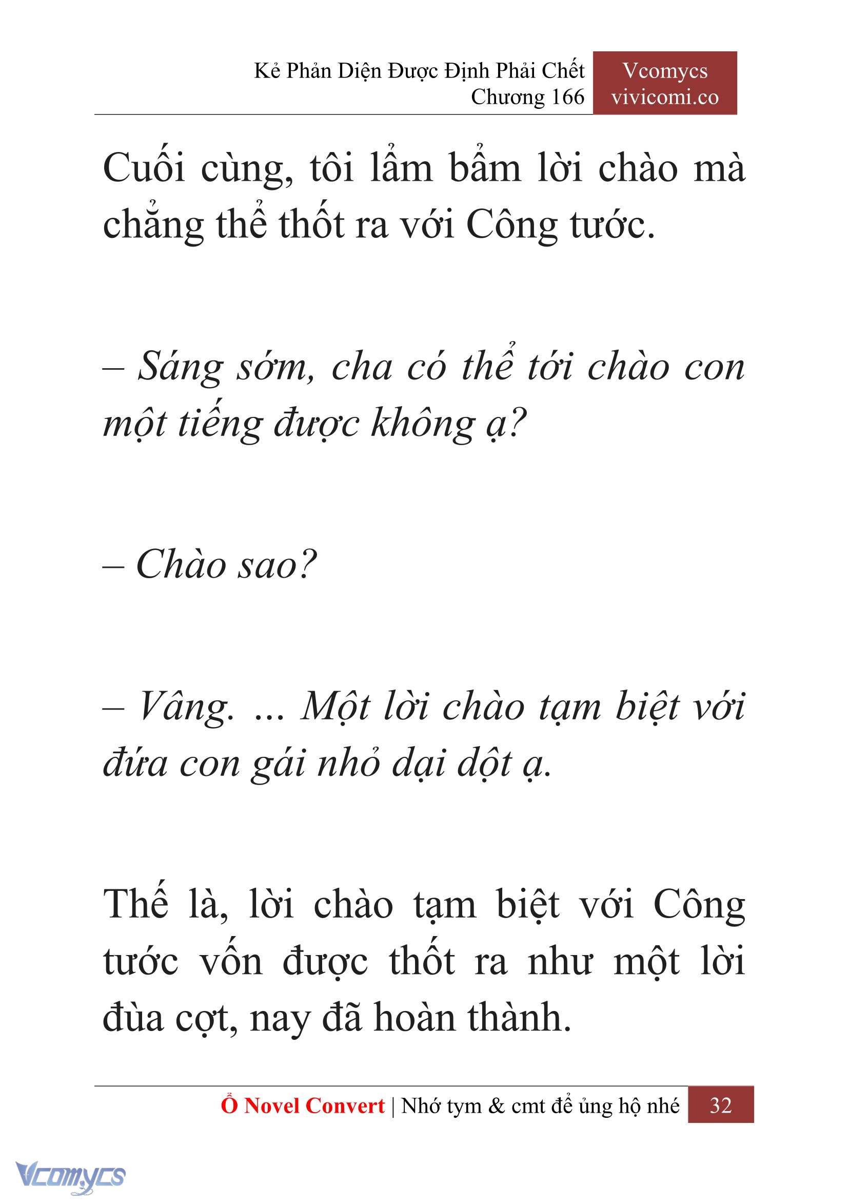 [Novel] Kẻ Phản Diện Được Định Phải Chết Chap 166 - Trang 2