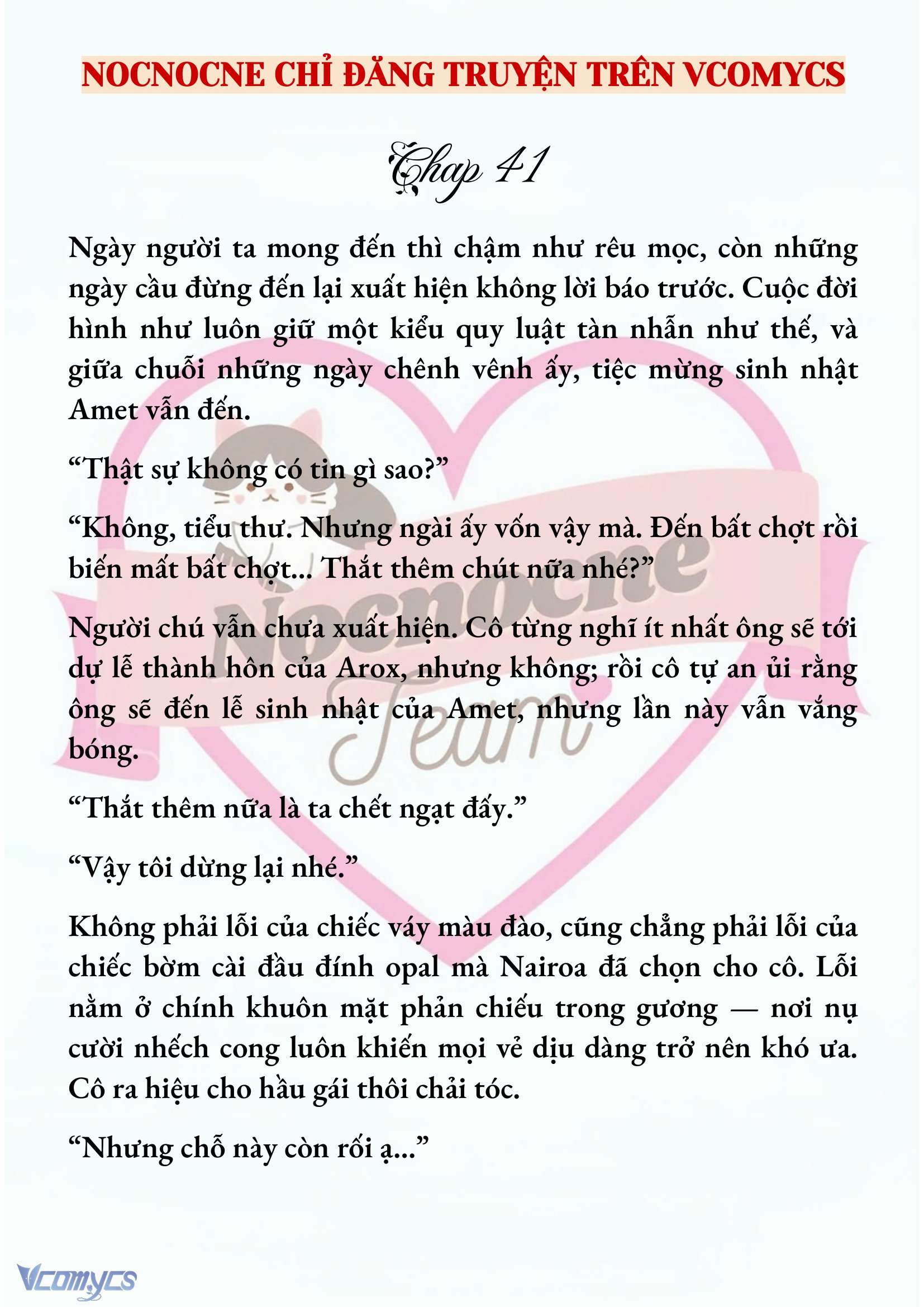 [NOVEL] CÁ RỪNG KHÔN NGOAN Chap 41 - Next Chap 42