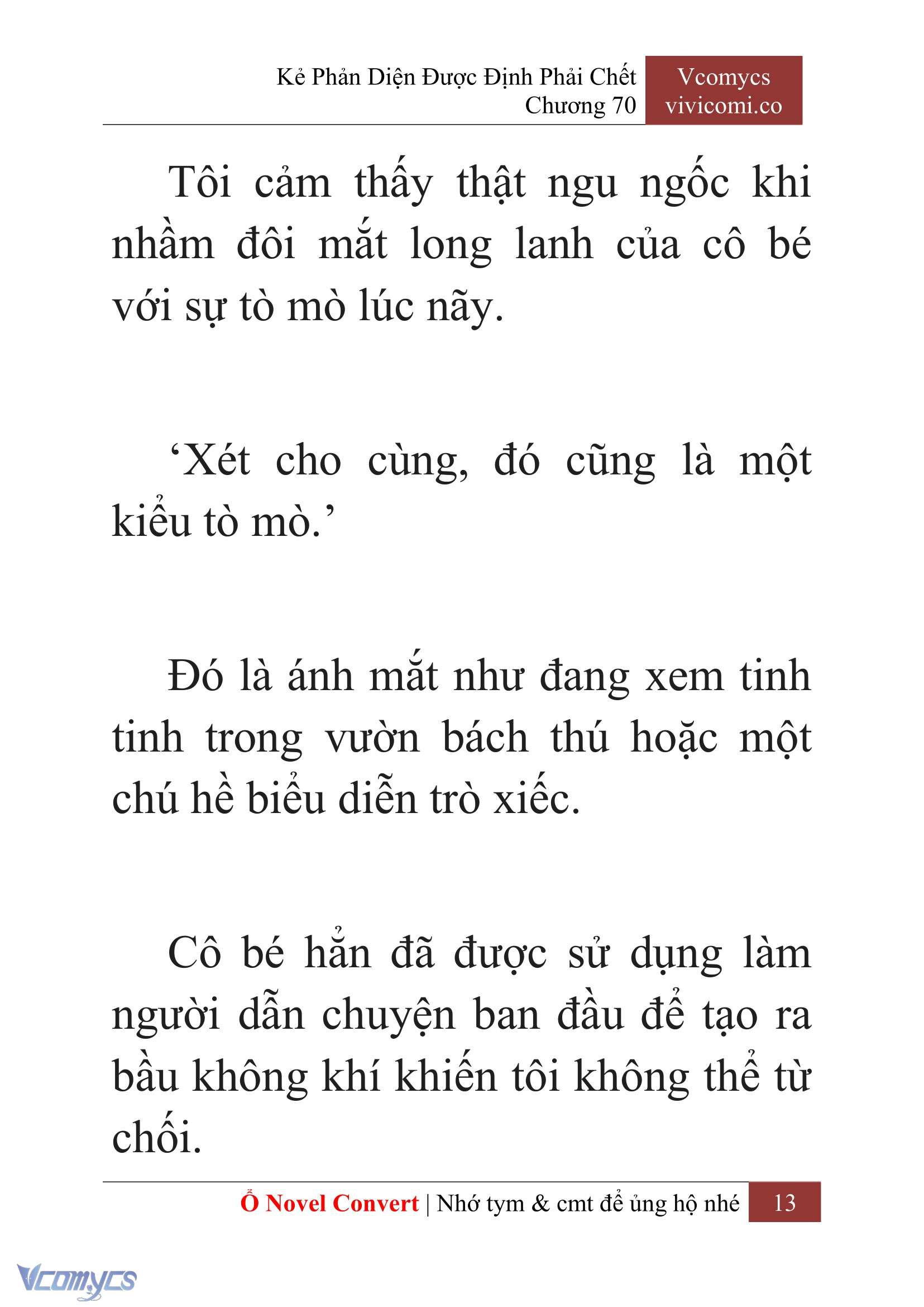 [Novel] Kẻ Phản Diện Được Định Phải Chết Chap 70 - Next Chap 71