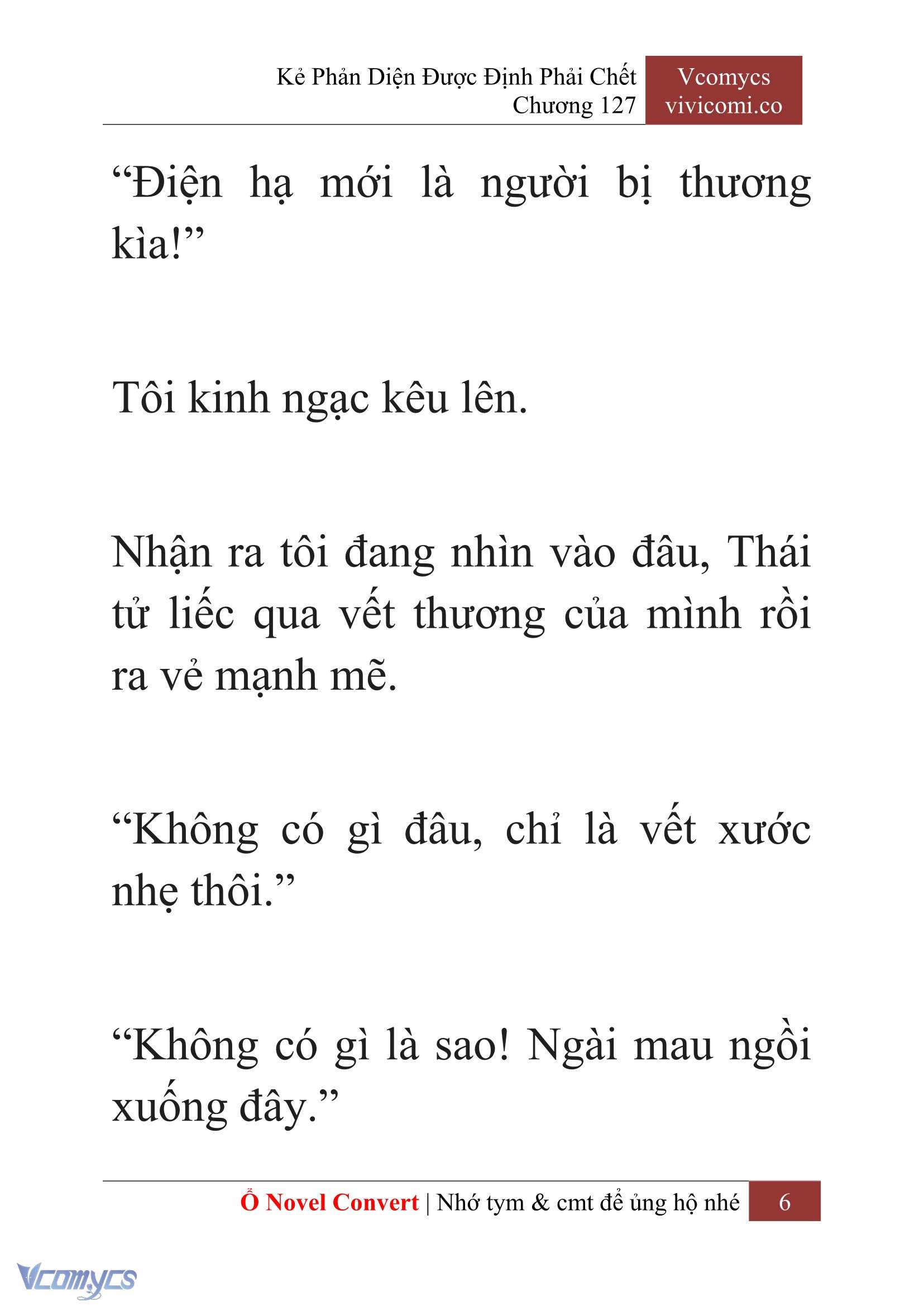 [Novel] Kẻ Phản Diện Được Định Phải Chết Chap 127 - Trang 2