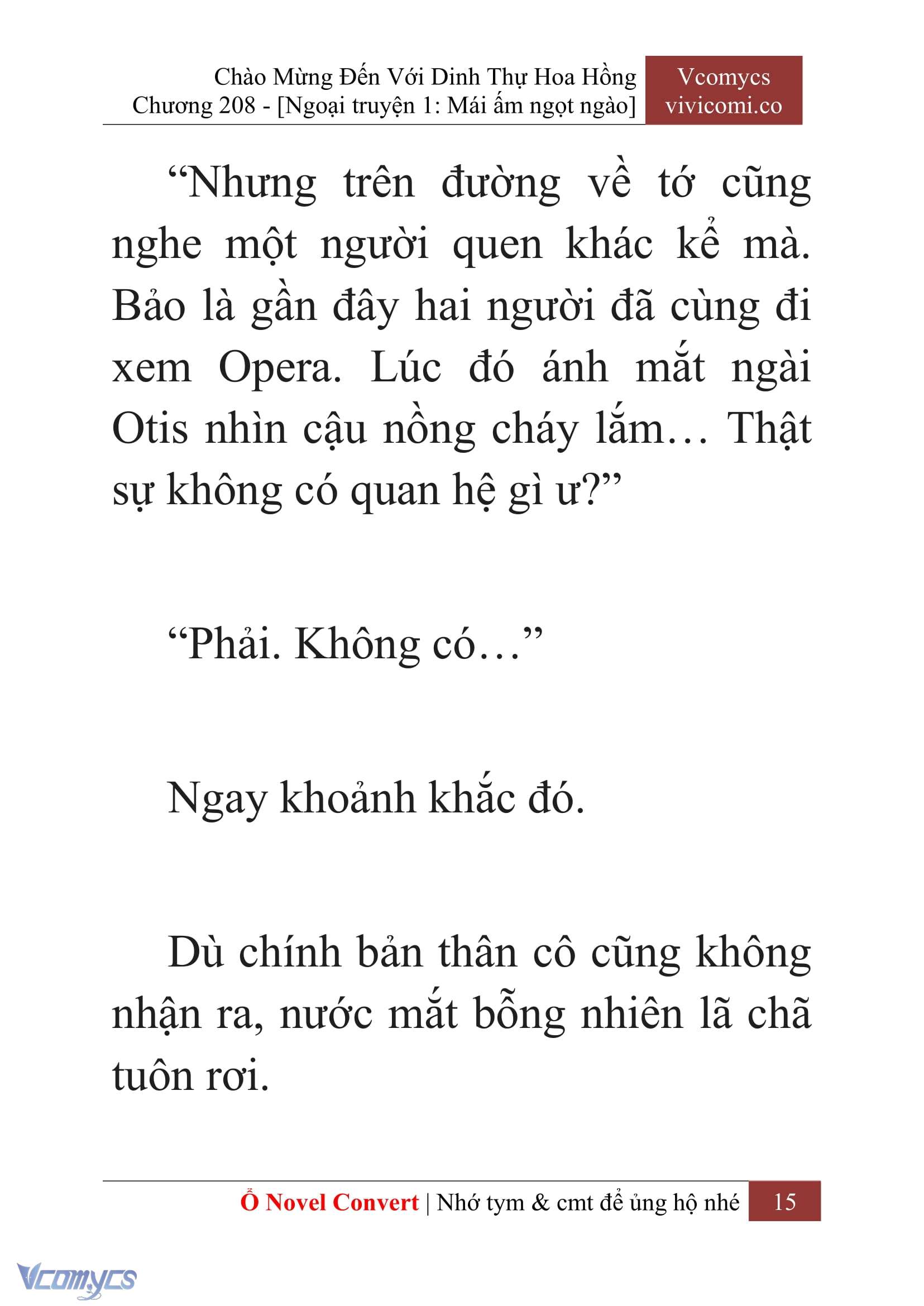 [Novel] Chào Mừng Đến Với Dinh Thự Hoa Hồng Chap 208 - Trang 2