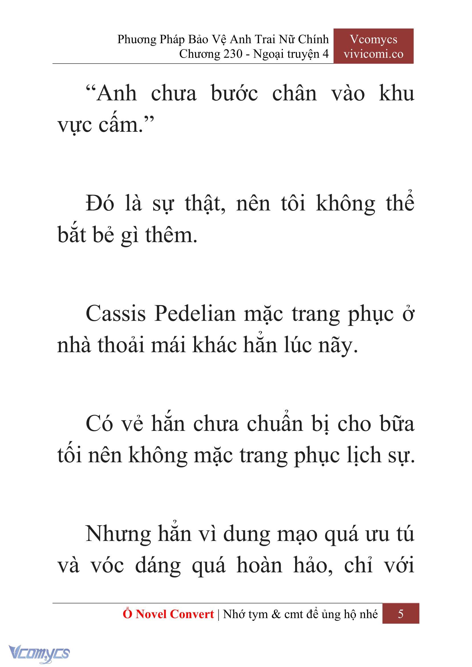 [Novel] Phương Pháp Bảo Vệ Anh Trai Nữ Chính Chap 230 - Trang 2