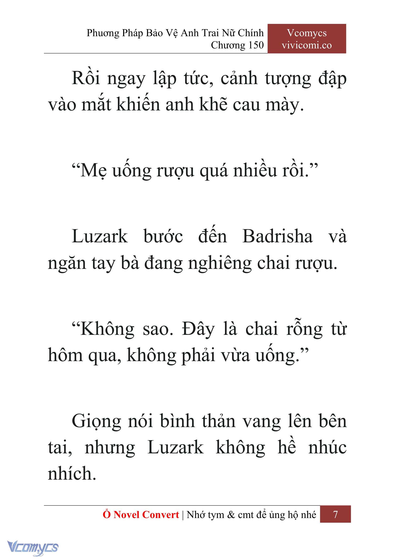 [Novel] Phương Pháp Bảo Vệ Anh Trai Nữ Chính Chap 150 - Trang 2