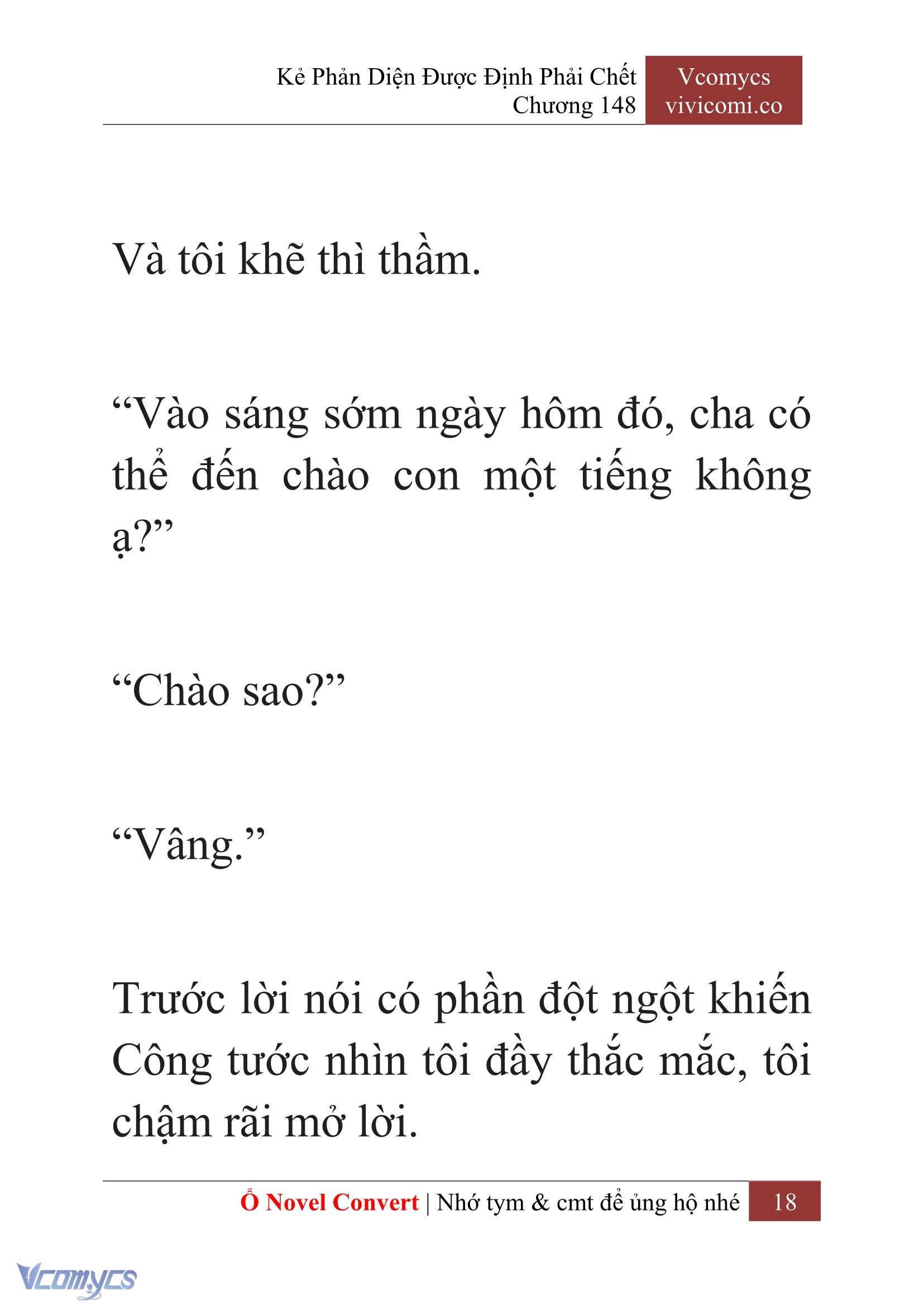[Novel] Kẻ Phản Diện Được Định Phải Chết Chap 148 - Trang 2