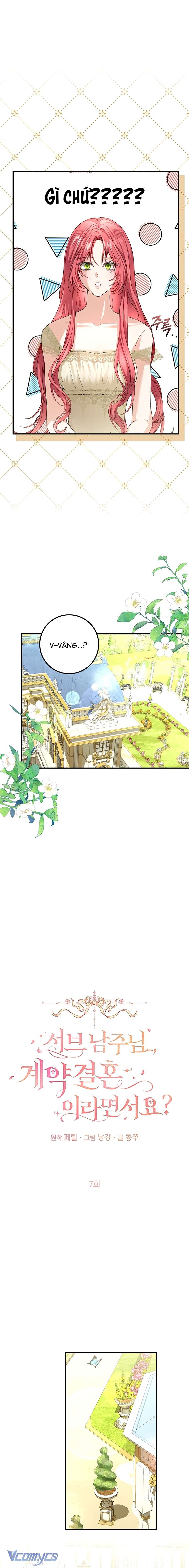 Nam Phụ À, Anh Nói Đó Chỉ Là Hôn Nhân Hợp Đồng Thôi Mà? Chap 7 - Trang 2