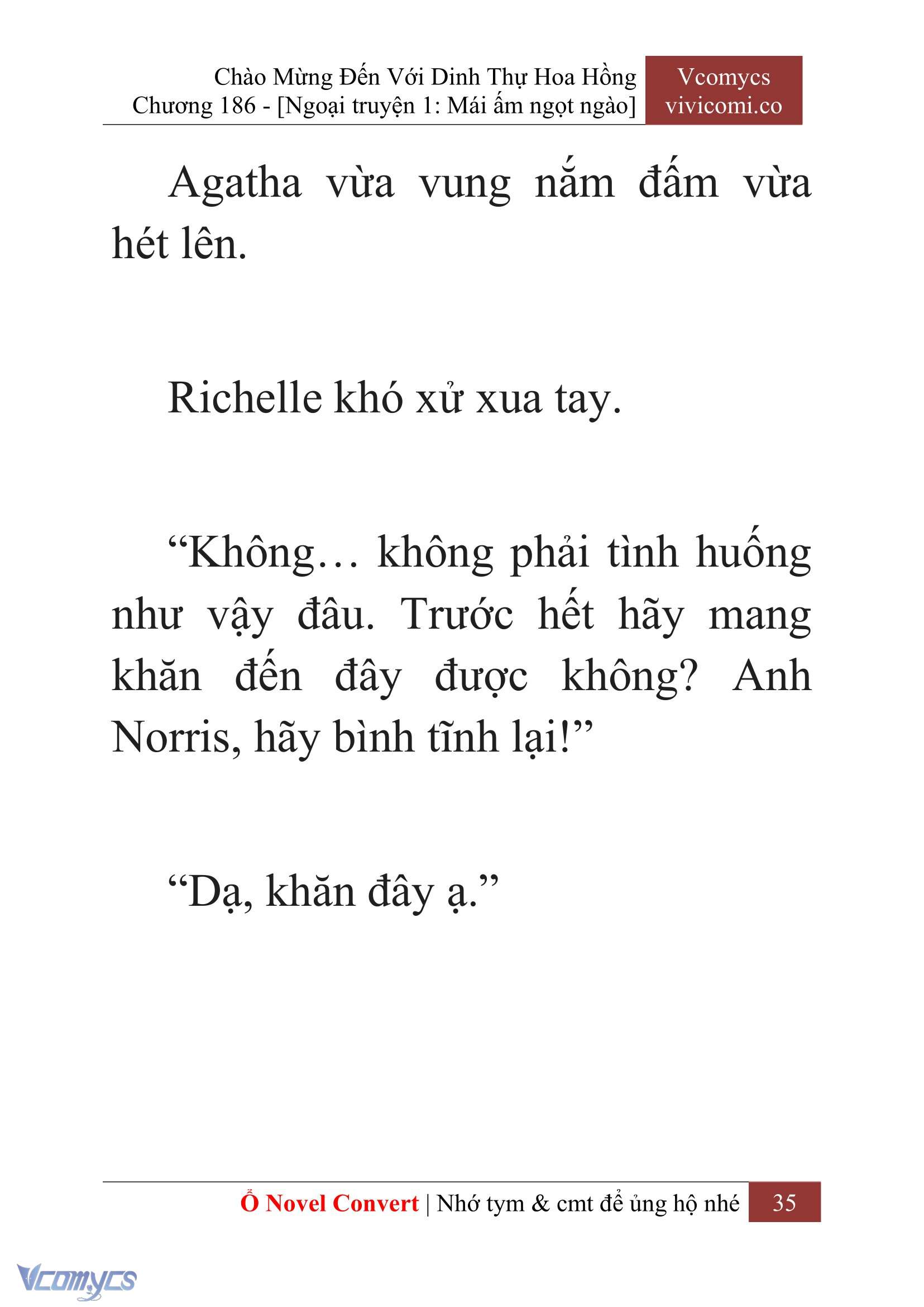 [Novel] Chào Mừng Đến Với Dinh Thự Hoa Hồng Chap 186 - Next Chap 187