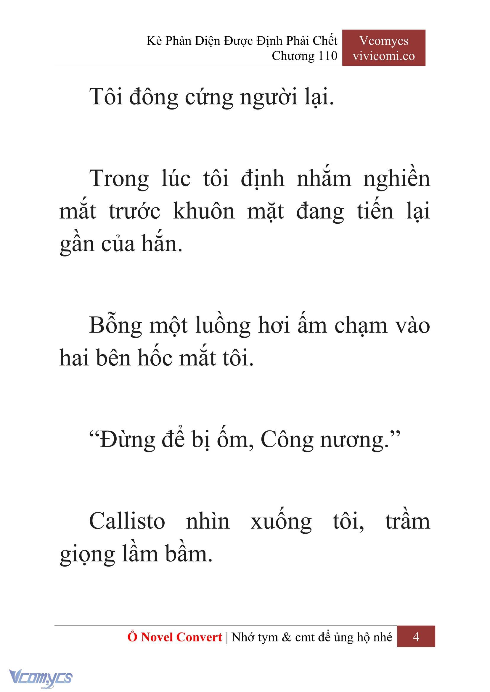[Novel] Kẻ Phản Diện Được Định Phải Chết Chap 110 - Next Chap 111