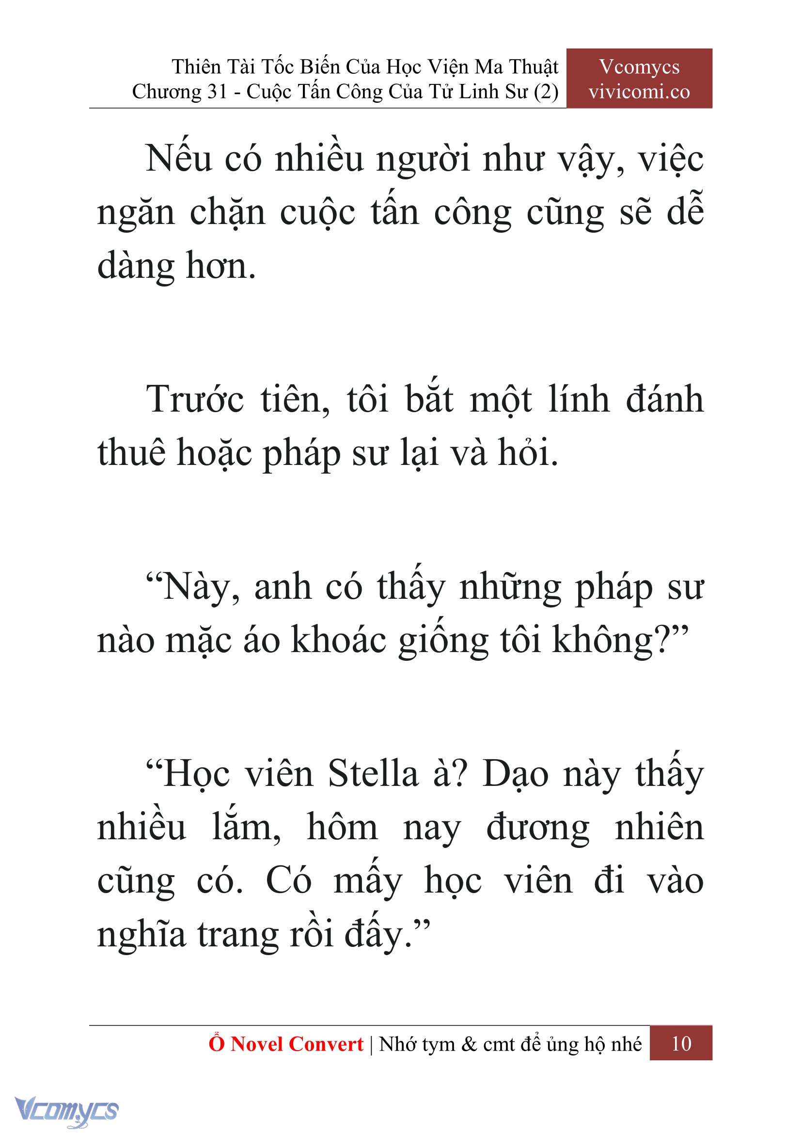 [Novel] Thiên Tài Tốc Biến Của Học Viện Ma Thuật Chap 31 - Trang 2