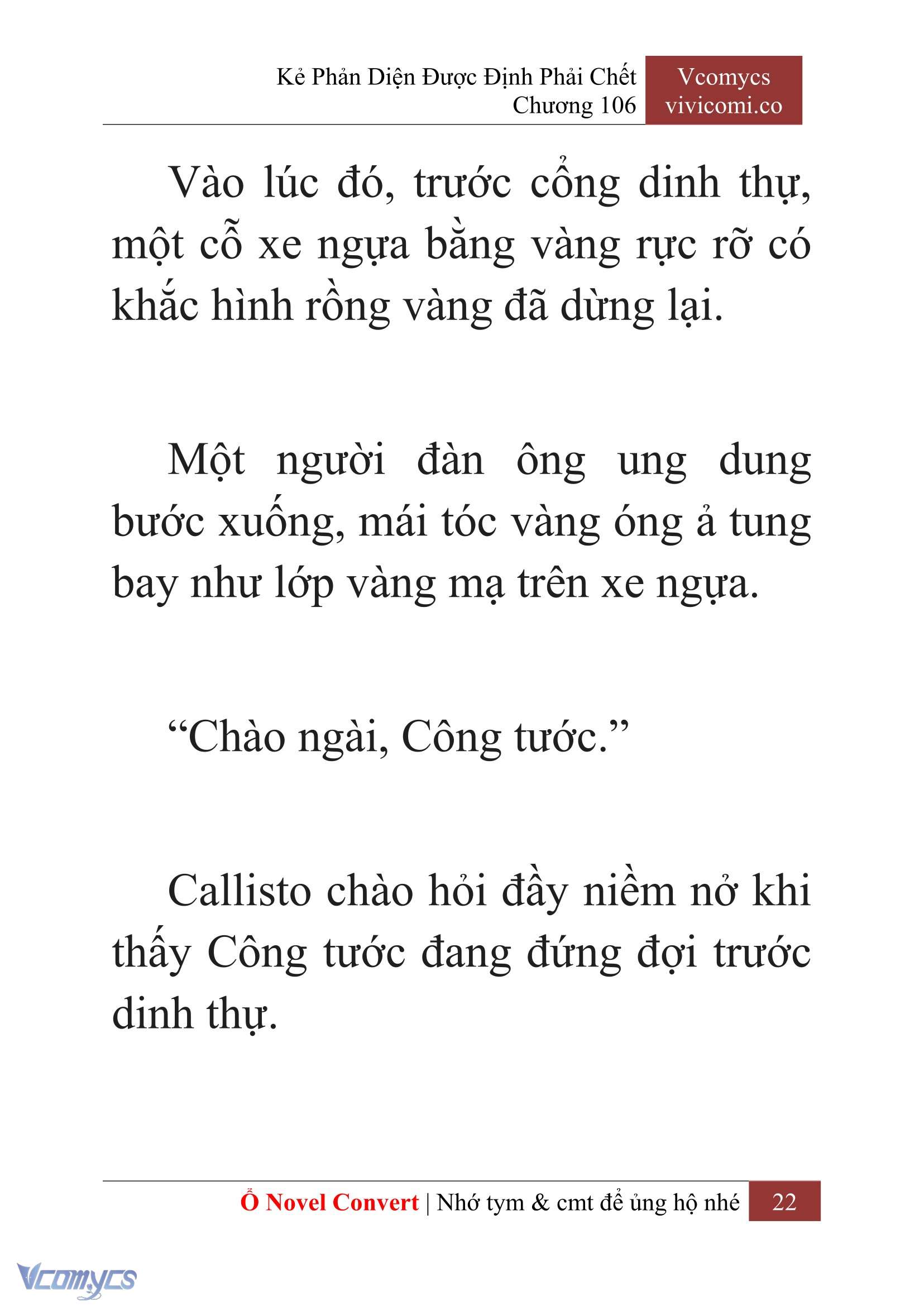 [Novel] Kẻ Phản Diện Được Định Phải Chết Chap 106 - Next Chap 107