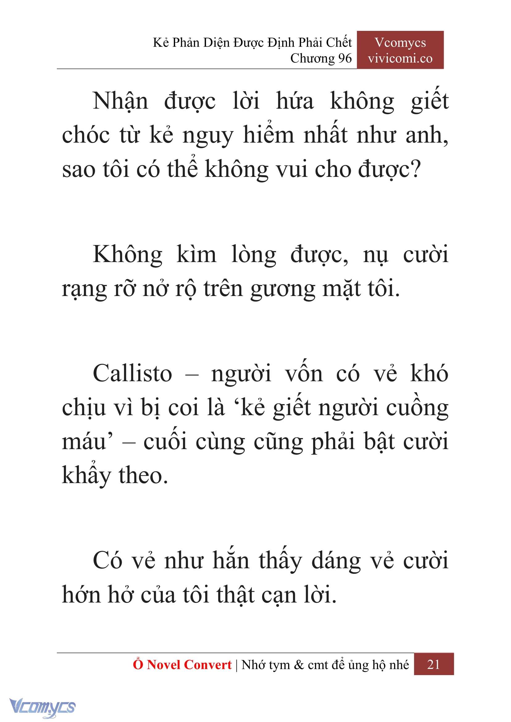 [Novel] Kẻ Phản Diện Được Định Phải Chết Chap 96 - Trang 2