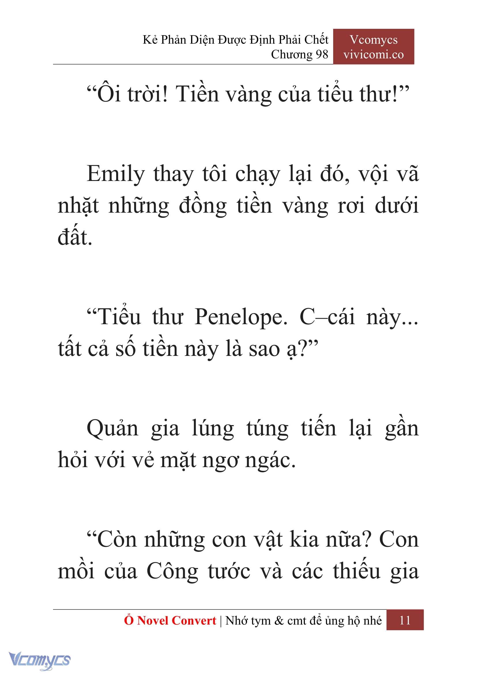 [Novel] Kẻ Phản Diện Được Định Phải Chết Chap 98 - Next Chap 99
