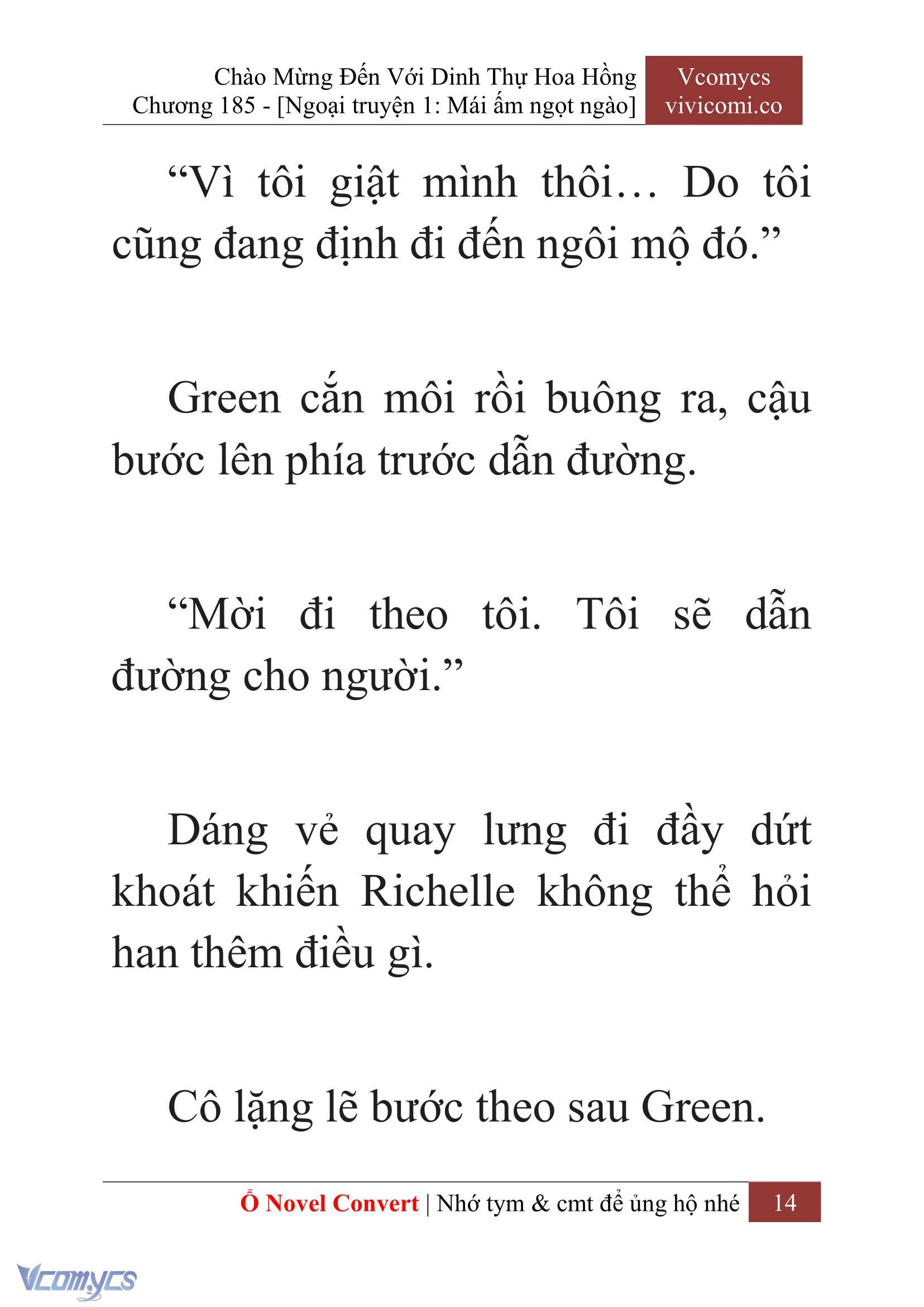 [Novel] Chào Mừng Đến Với Dinh Thự Hoa Hồng Chap 185 - Trang 2