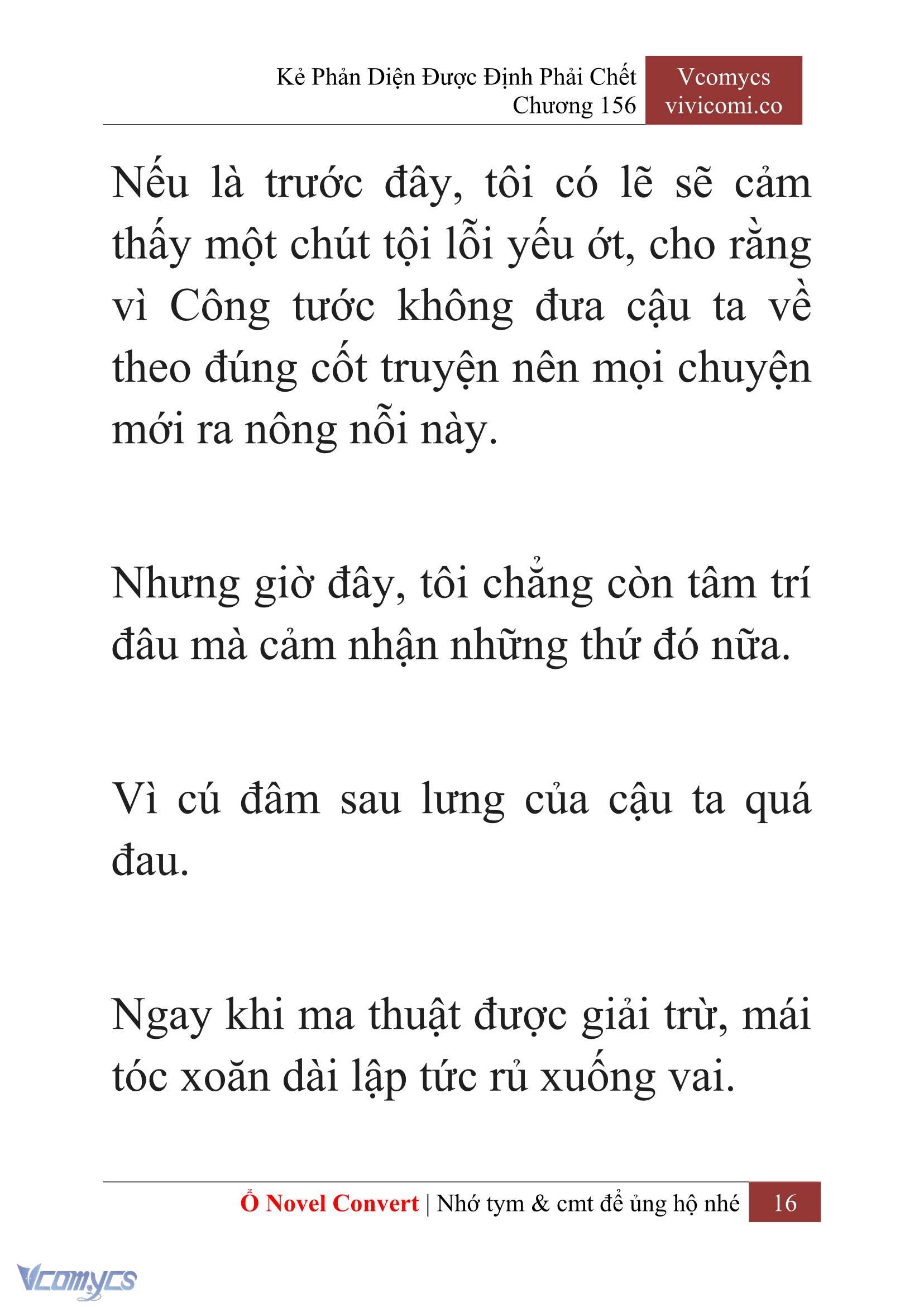 [Novel] Kẻ Phản Diện Được Định Phải Chết Chap 156 - Trang 2