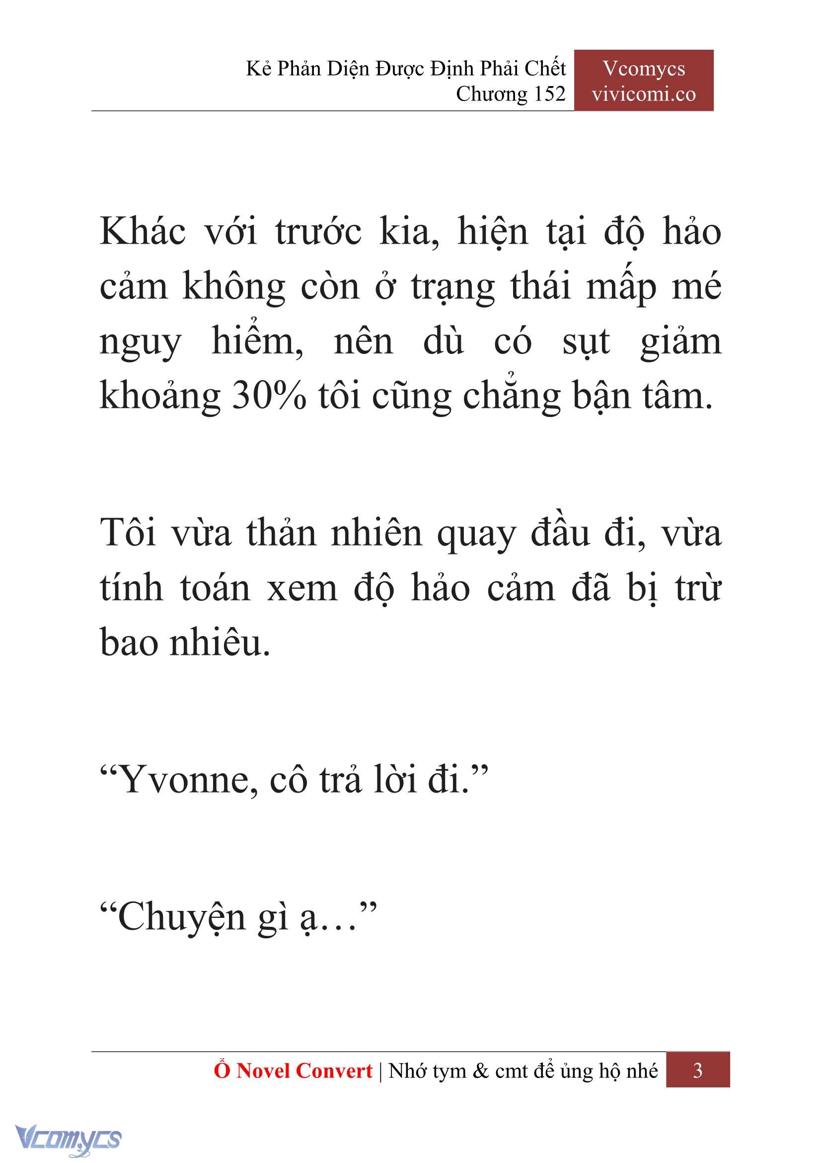 [Novel] Kẻ Phản Diện Được Định Phải Chết Chap 152 - Next Chap 153