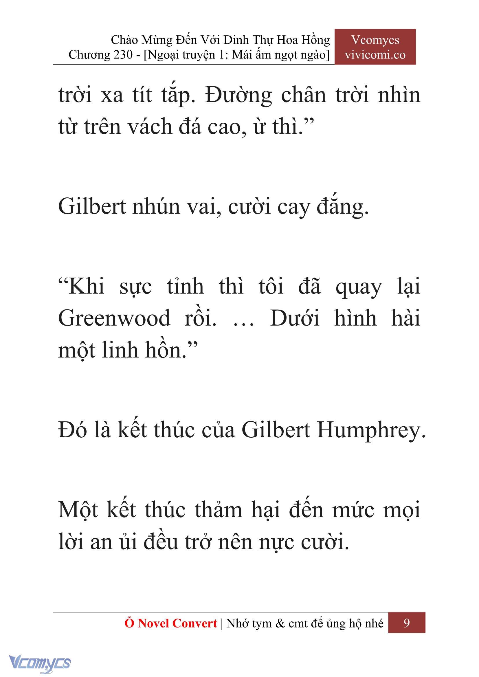 [Novel] Chào Mừng Đến Với Dinh Thự Hoa Hồng Chap 230 - Trang 2