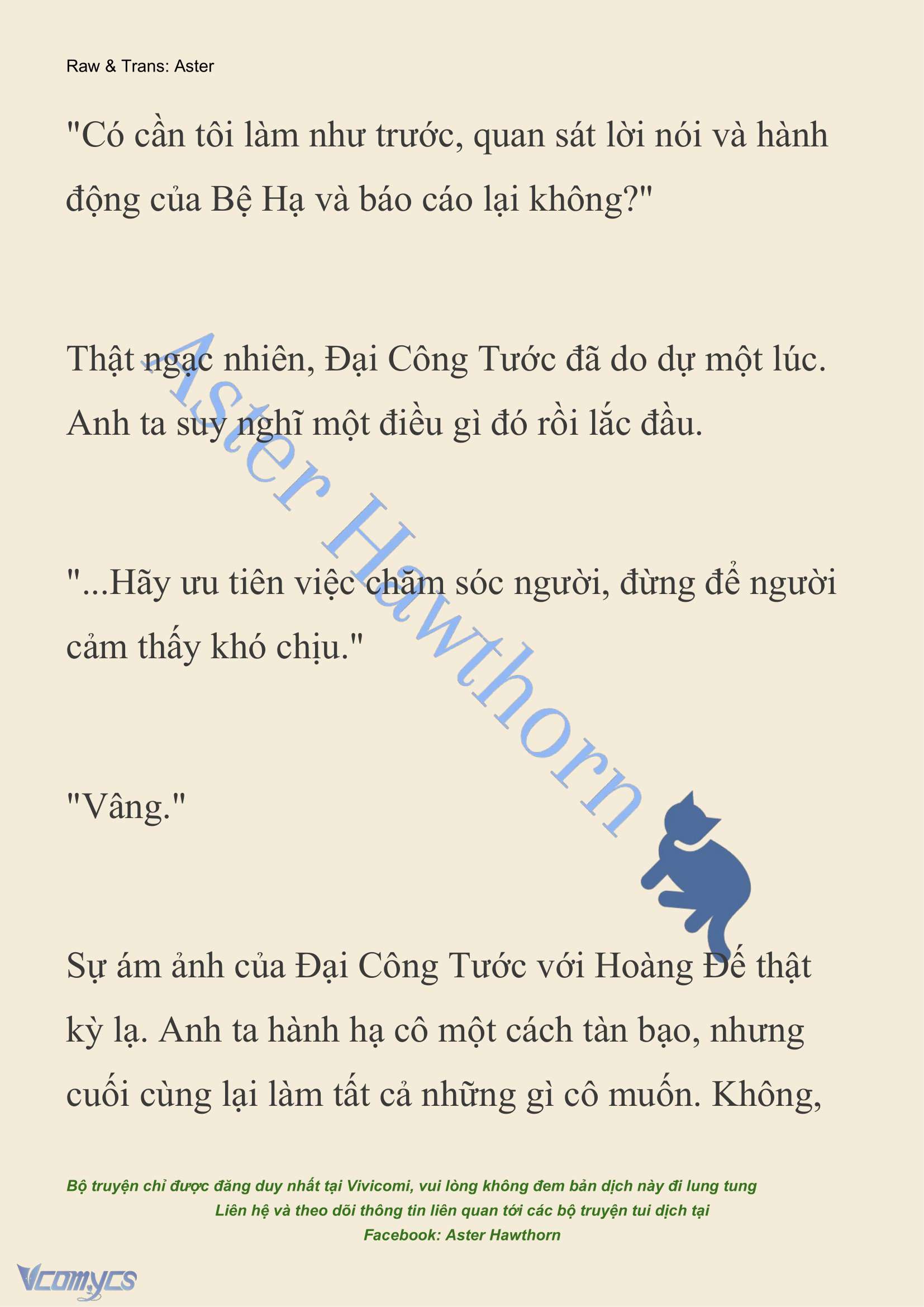 [NOVEL] Đêm Của Bệ Hạ Chap 78 - Next Chap 79
