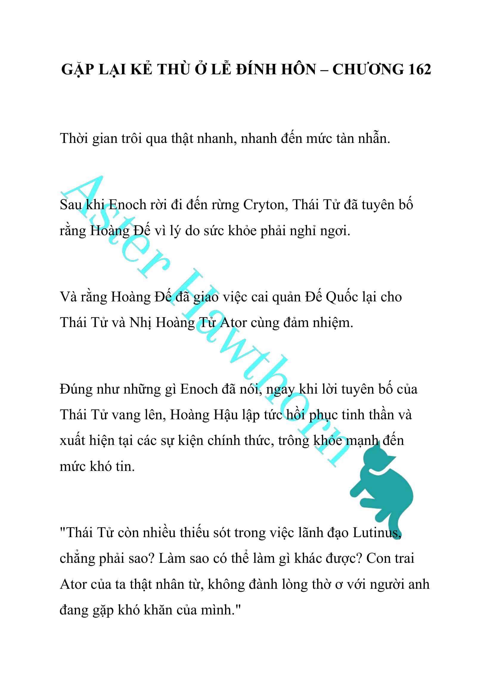 [NOVEL] Gặp Lại Kẻ Thù Ở Lễ Đính Hôn Chap 162 - Trang 2