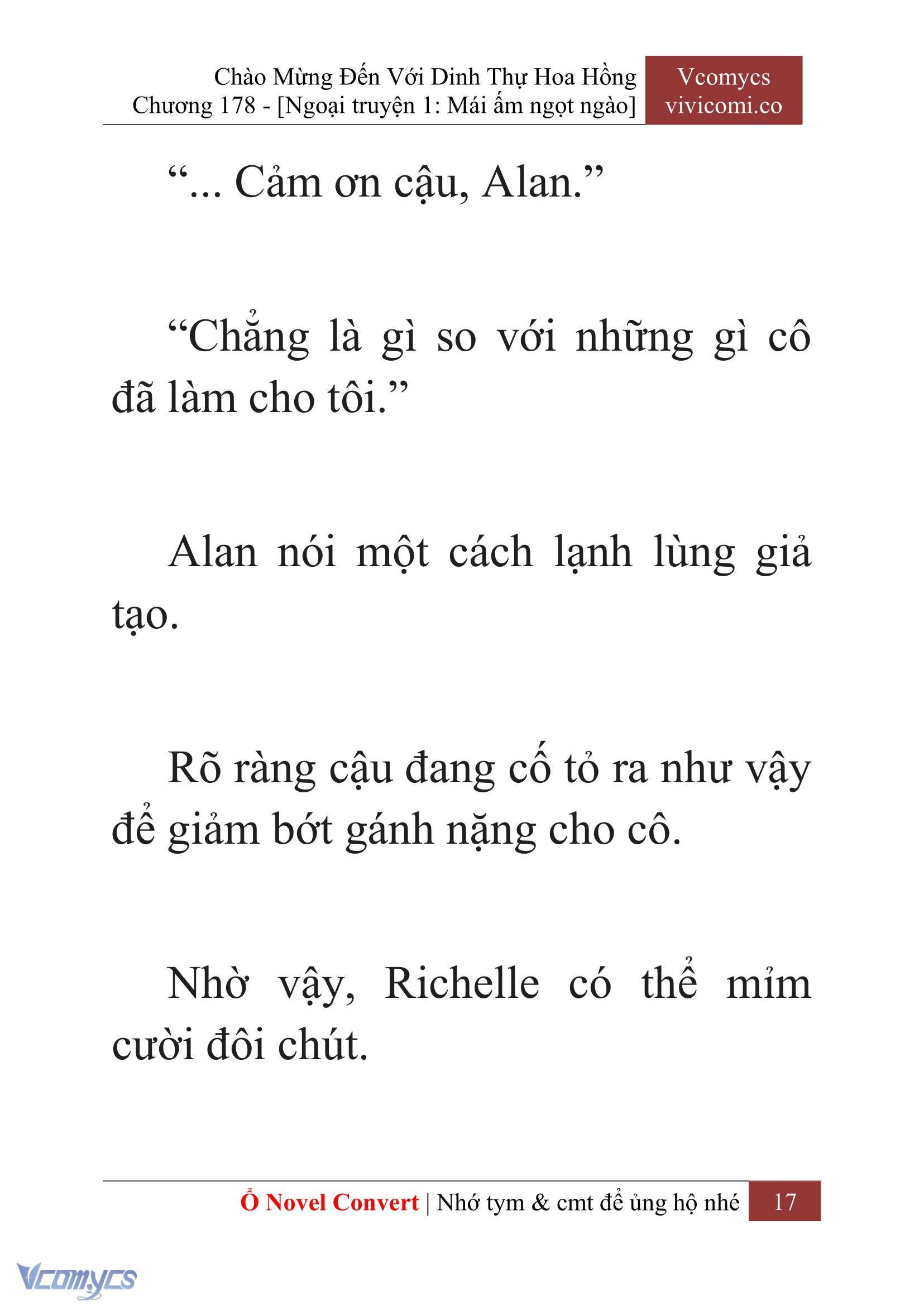 [Novel] Chào Mừng Đến Với Dinh Thự Hoa Hồng Chap 178 - Trang 2