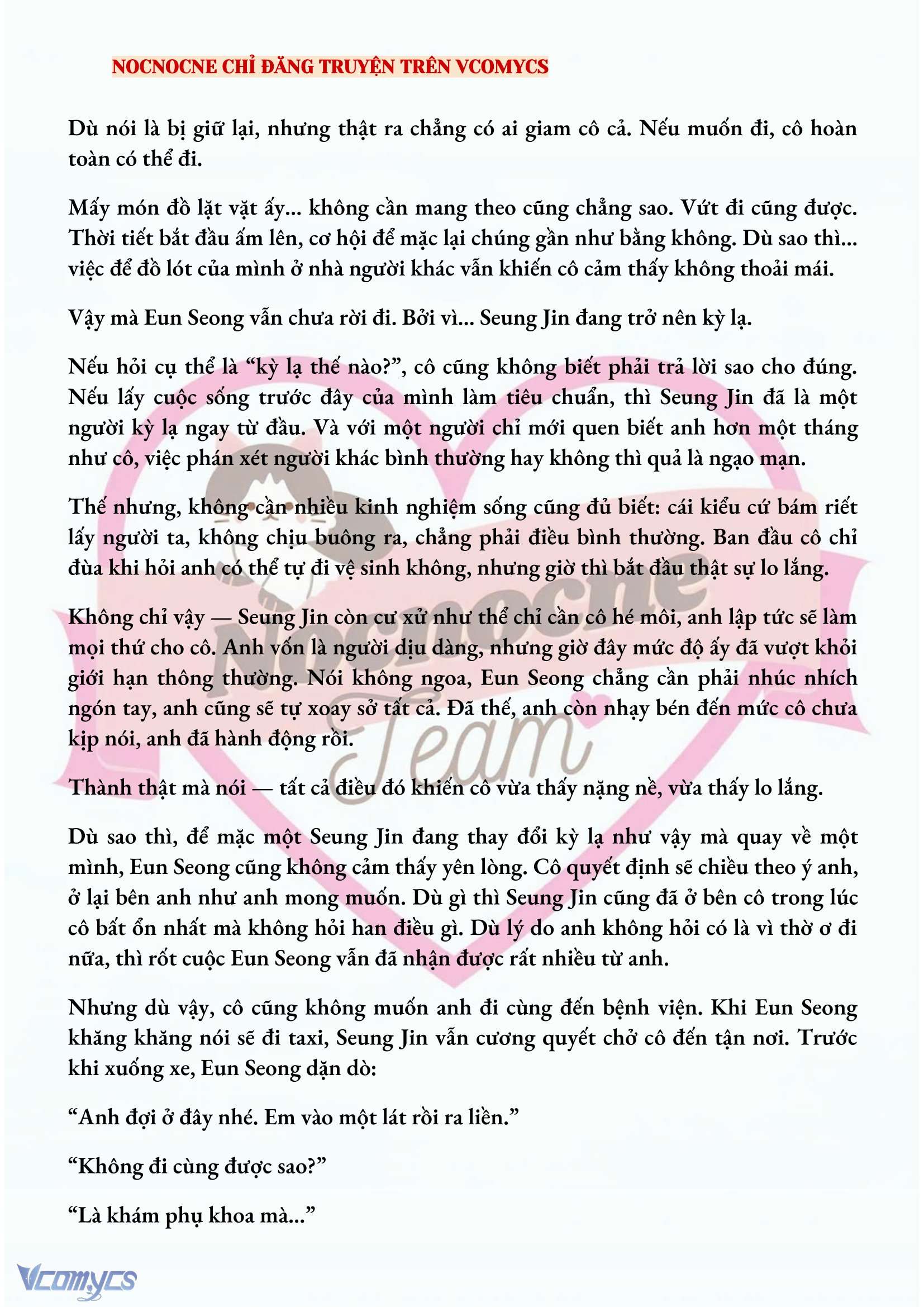 [NOVEL] CHÚNG TA KẾT THÚC VÀO MÙA THU Chap 31 - Trang 2