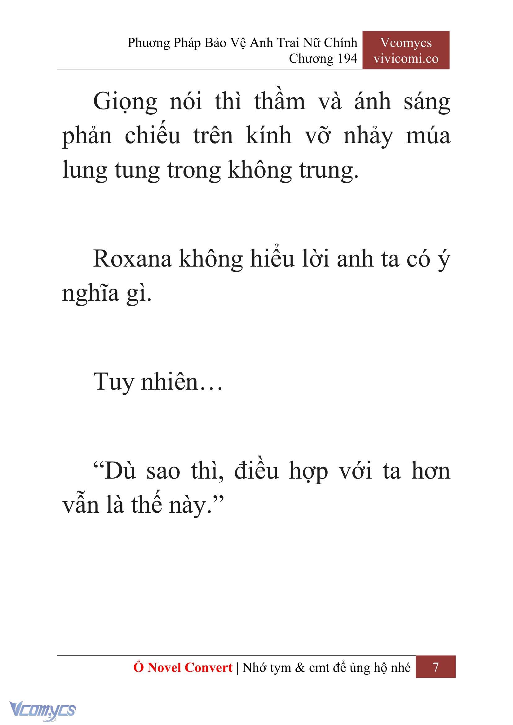 [Novel] Phương Pháp Bảo Vệ Anh Trai Nữ Chính Chap 194 - Trang 2