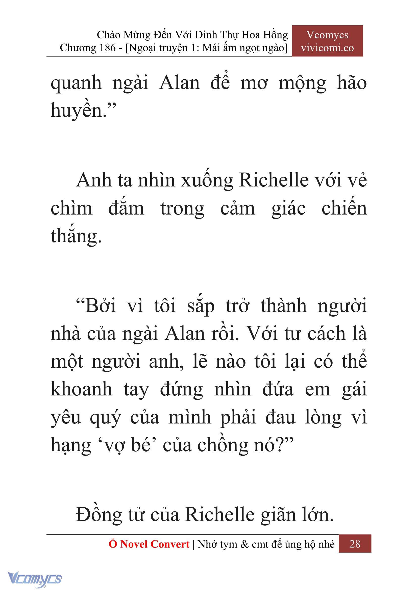 [Novel] Chào Mừng Đến Với Dinh Thự Hoa Hồng Chap 186 - Next Chap 187