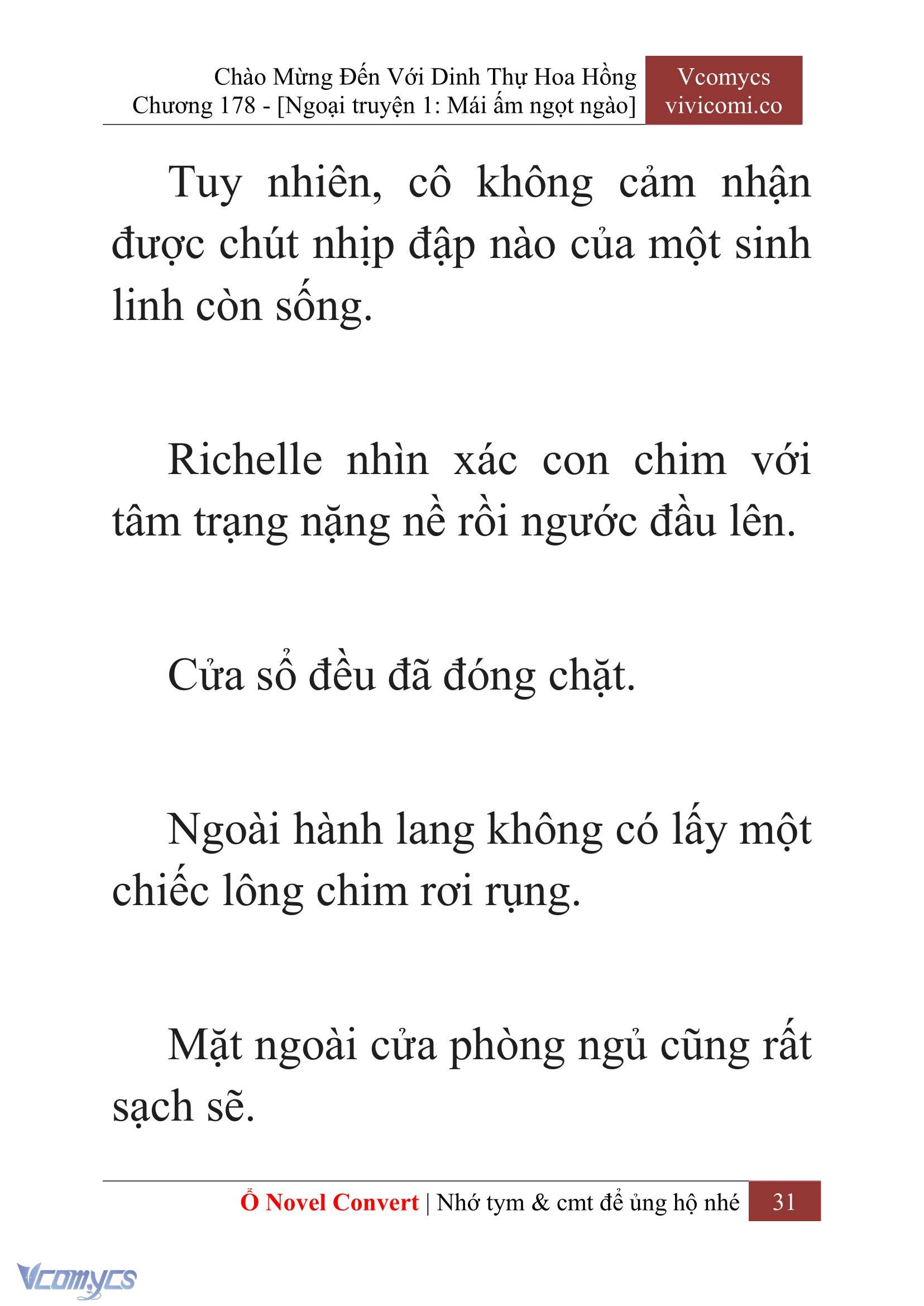 [Novel] Chào Mừng Đến Với Dinh Thự Hoa Hồng Chap 178 - Trang 2