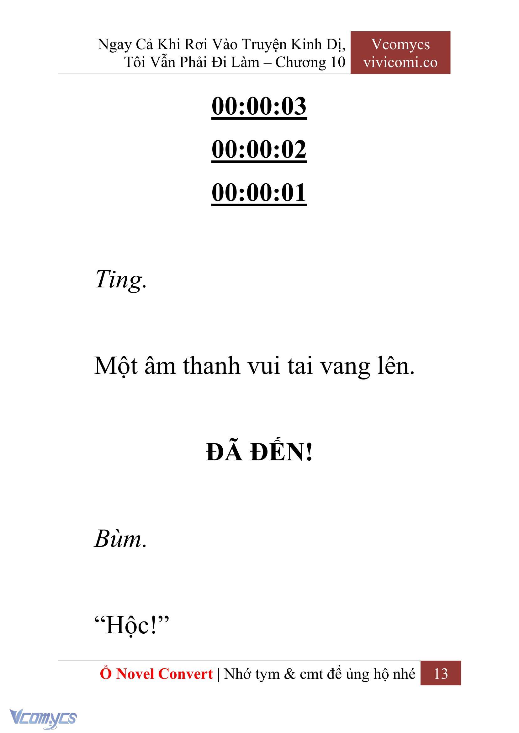 [Novel] Ngay Cả Khi Rơi Vào Truyện Kinh Dị, Tôi Vẫn Phải Đi Làm Chap 10 - Trang 2