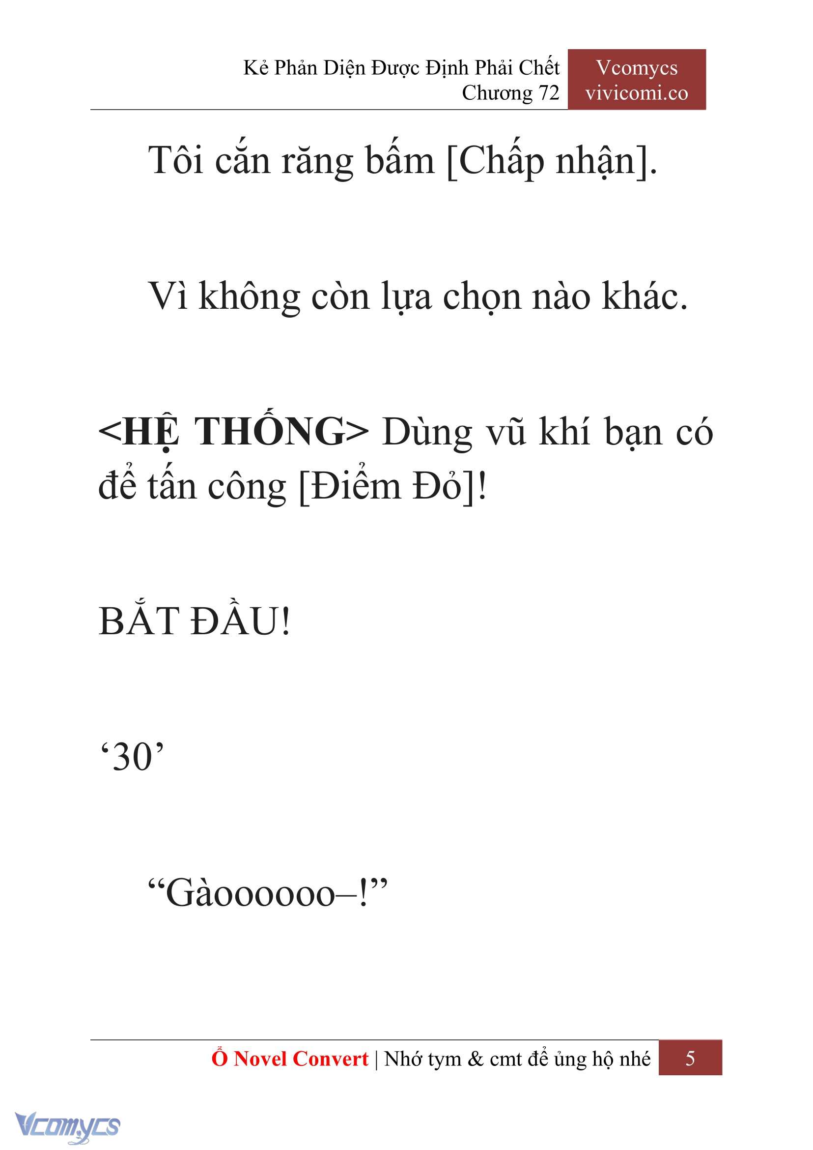 [Novel] Kẻ Phản Diện Được Định Phải Chết Chap 72 - Next Chap 73