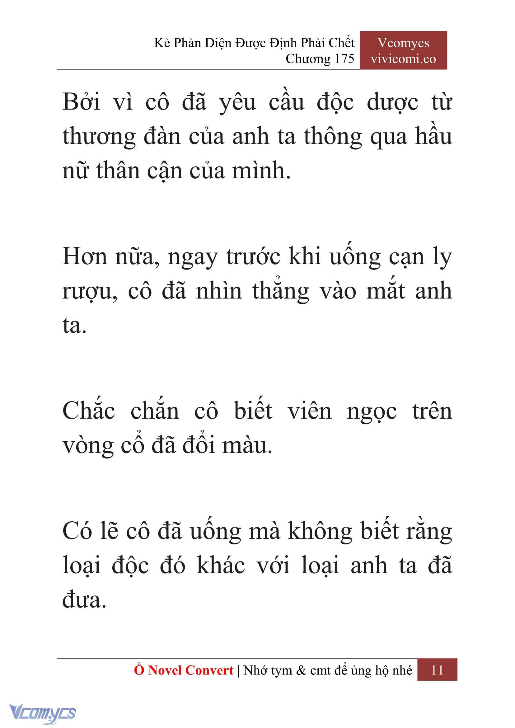 [Novel] Kẻ Phản Diện Được Định Phải Chết Chap 175 - Trang 2