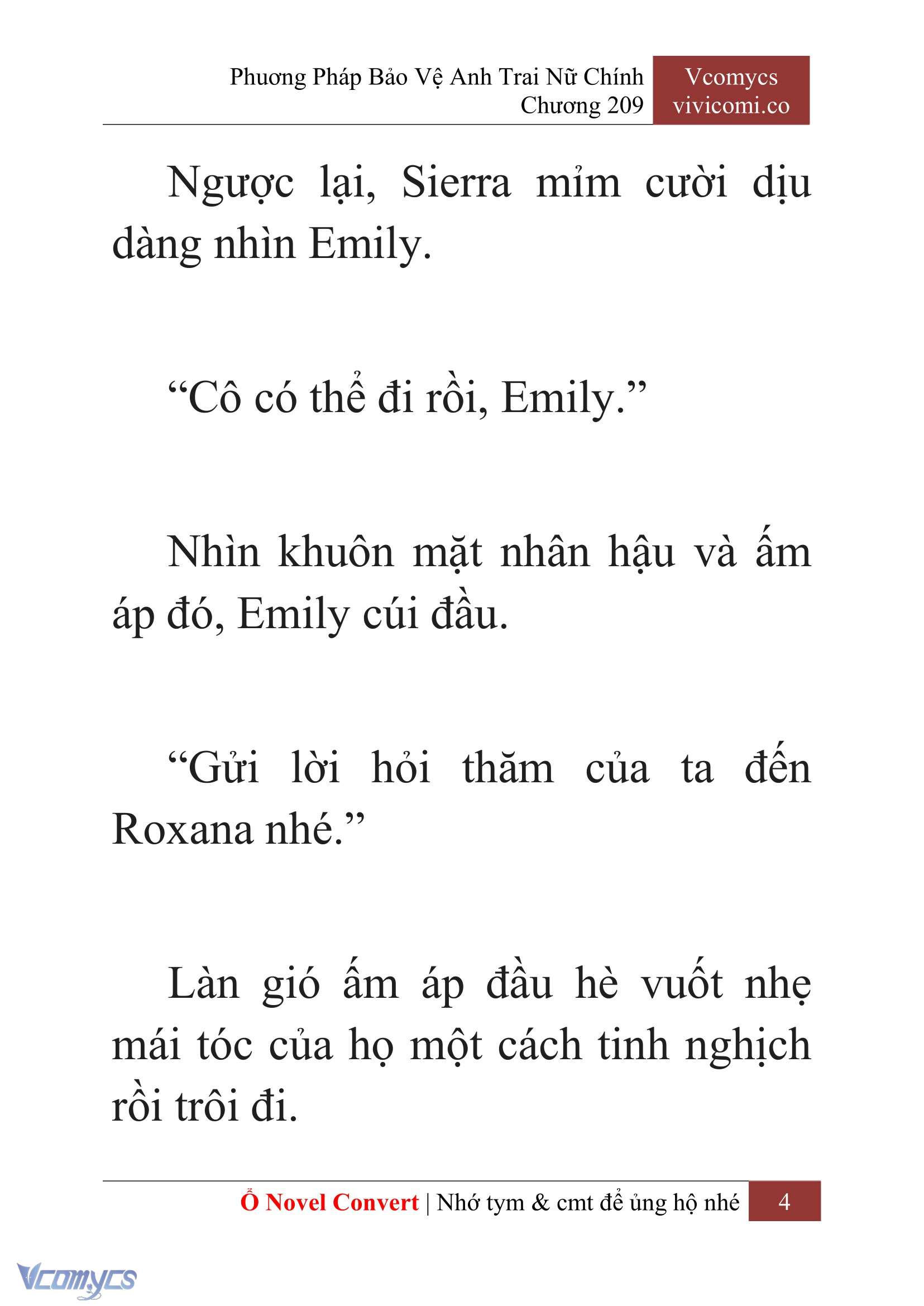 [Novel] Phương Pháp Bảo Vệ Anh Trai Nữ Chính Chap 209 - Trang 2