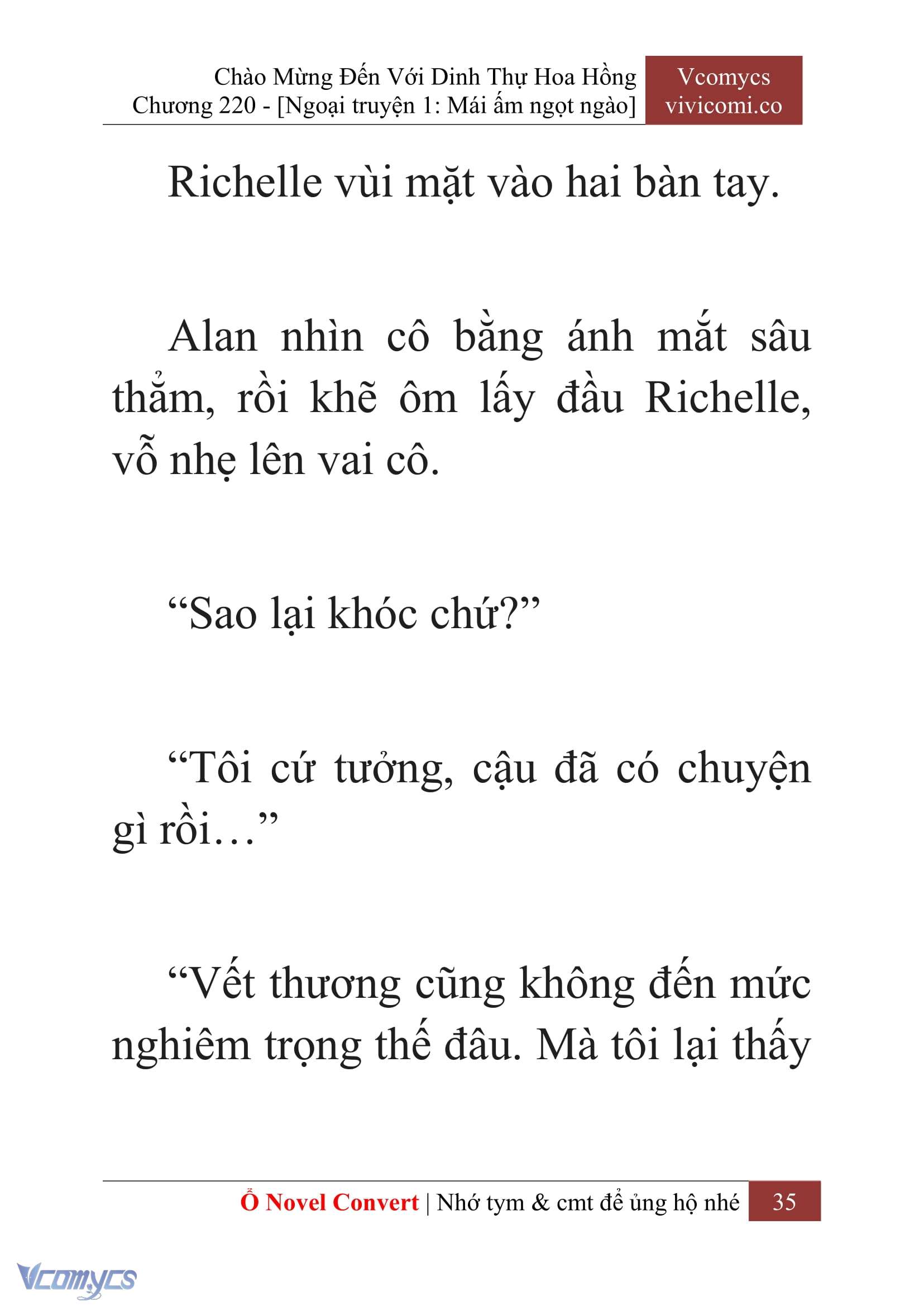 [Novel] Chào Mừng Đến Với Dinh Thự Hoa Hồng Chap 220 - Trang 2