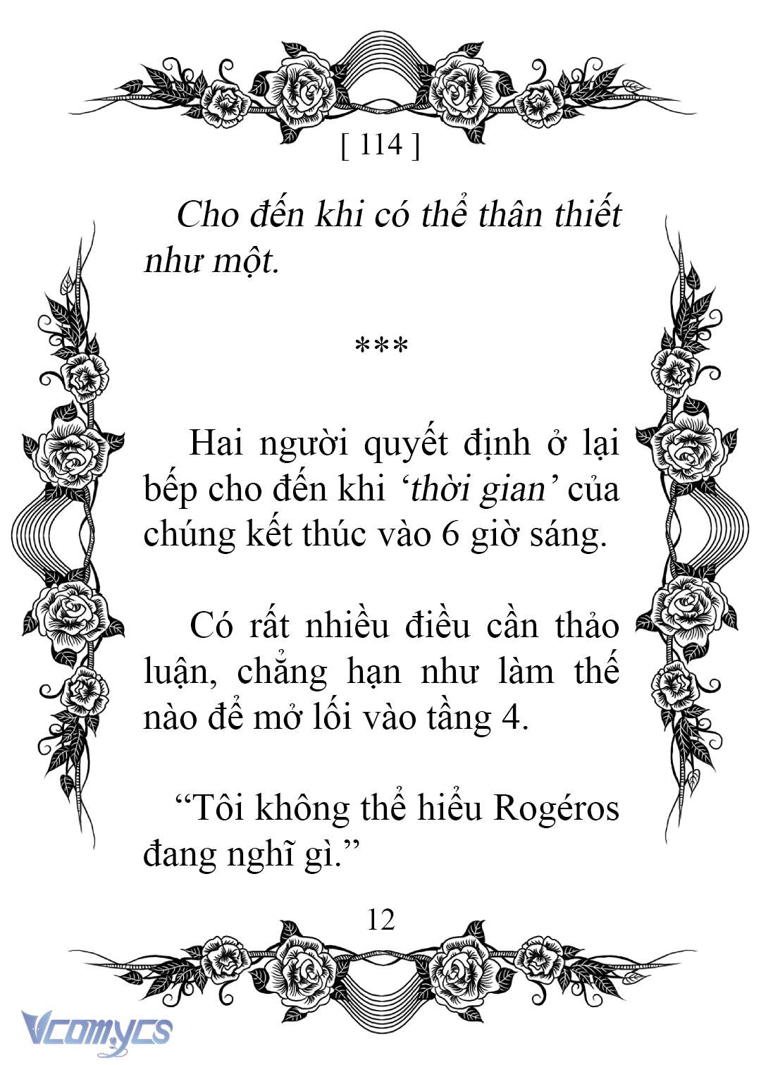 [Novel] Chào Mừng Đến Với Dinh Thự Hoa Hồng Chap 114 - Trang 2