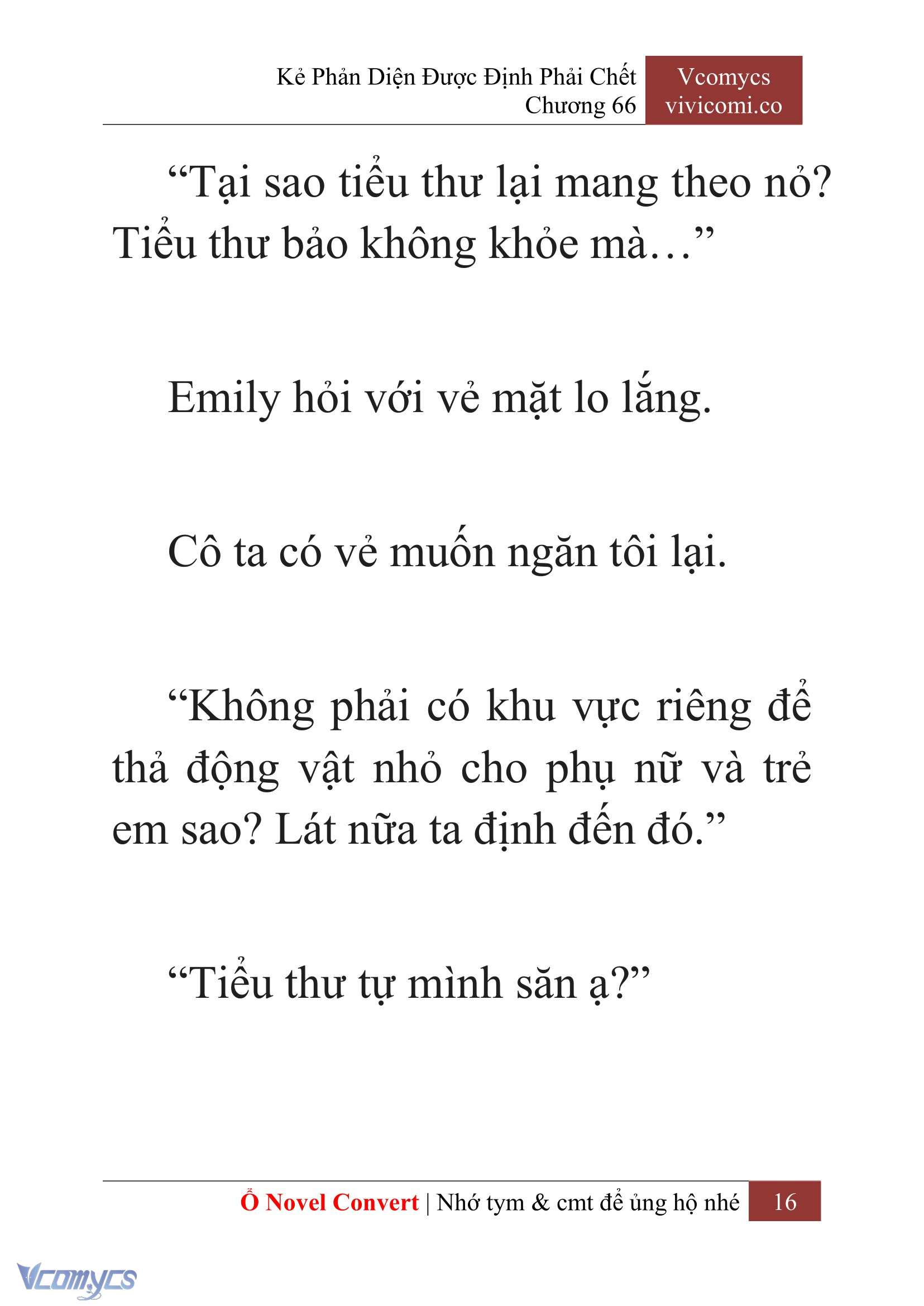 [Novel] Kẻ Phản Diện Được Định Phải Chết Chap 66 - Trang 2